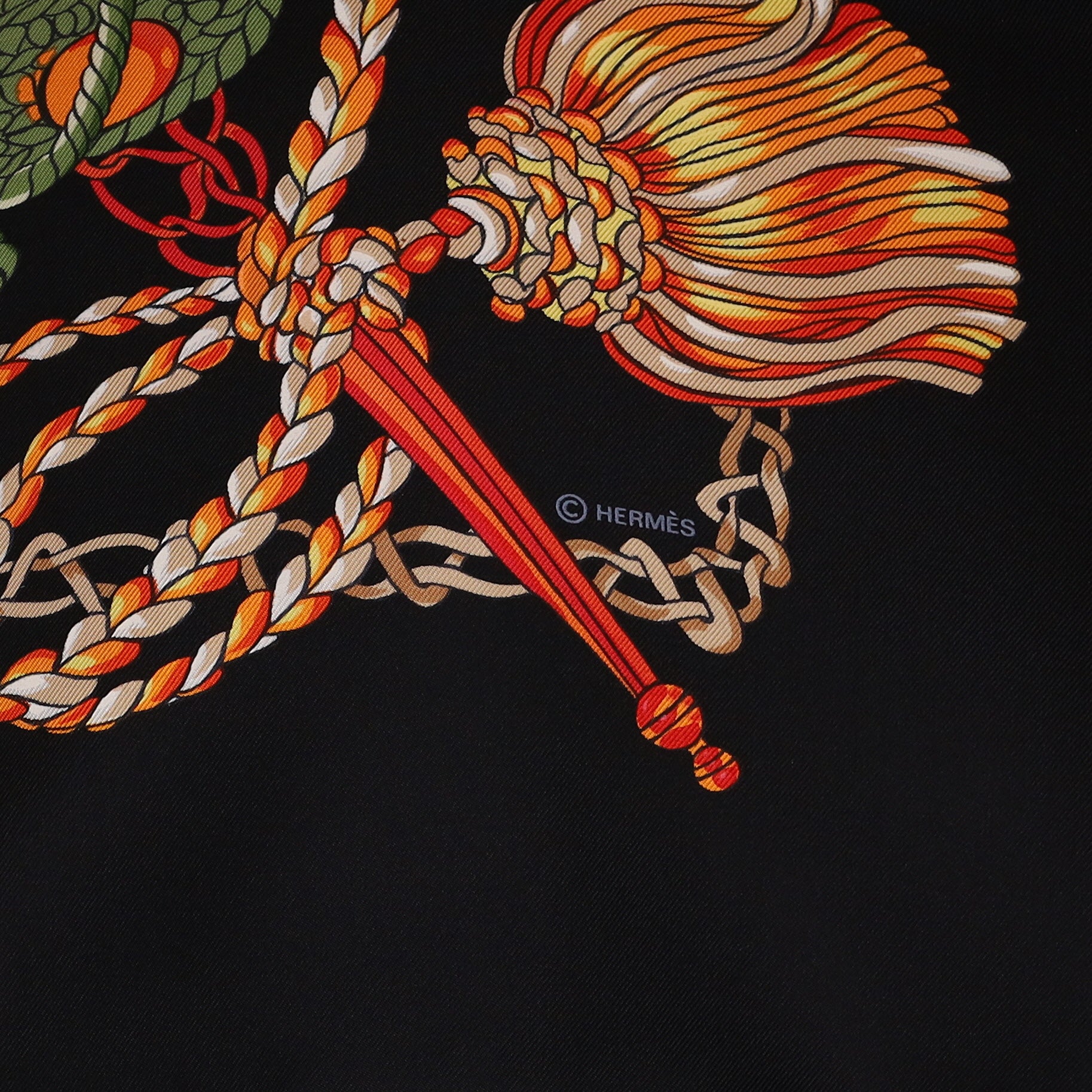 Brand New Boxed Hermès Le Timbalier Silk Scarf Quite Rare