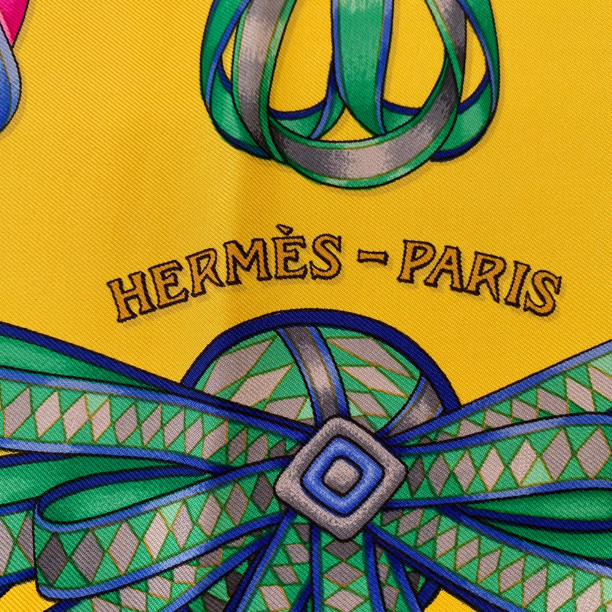 Brand New Boxed Hermès Les Rubans du Cheval Silk Scarf