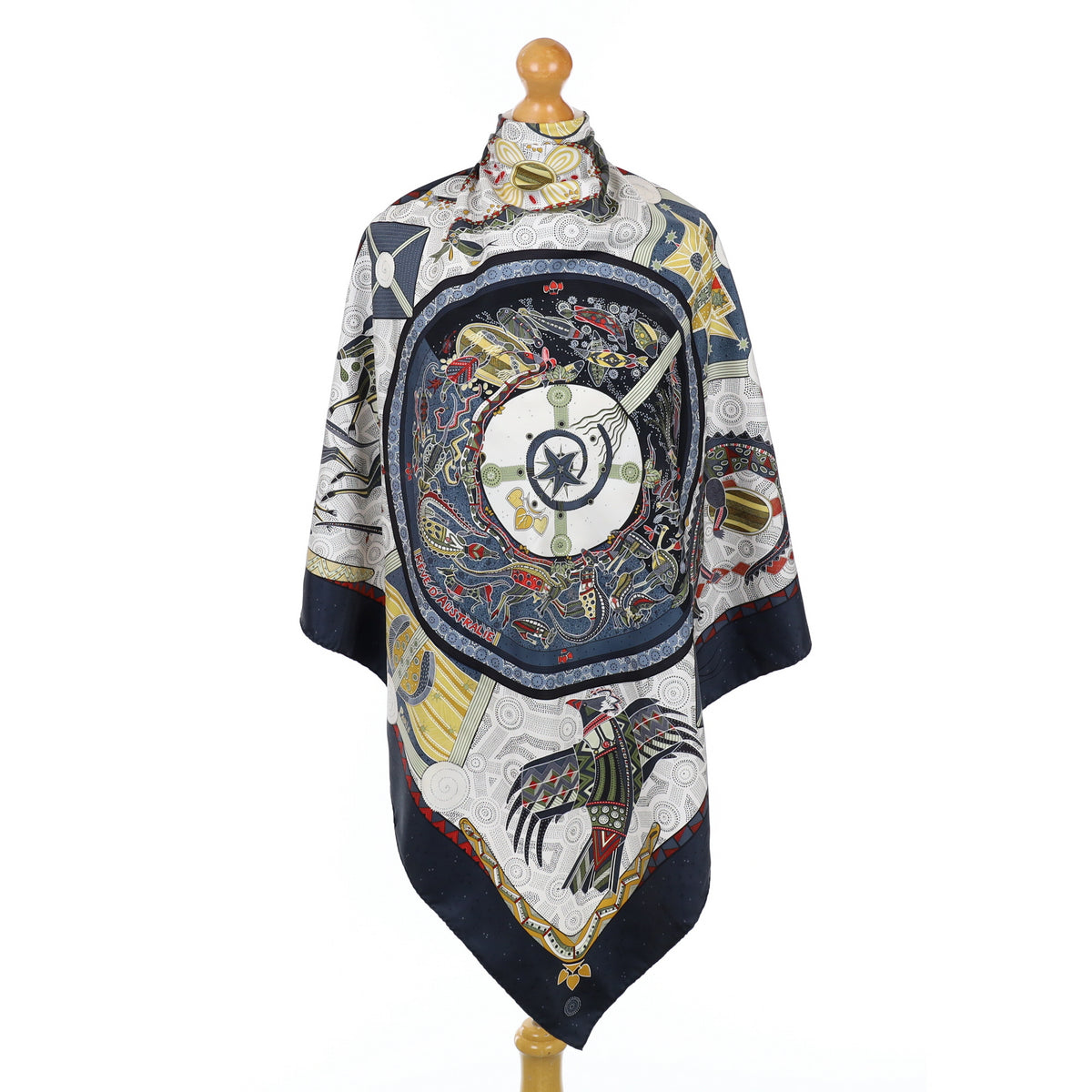Boxed Hermès Rêve D’Australie Silk Scarf