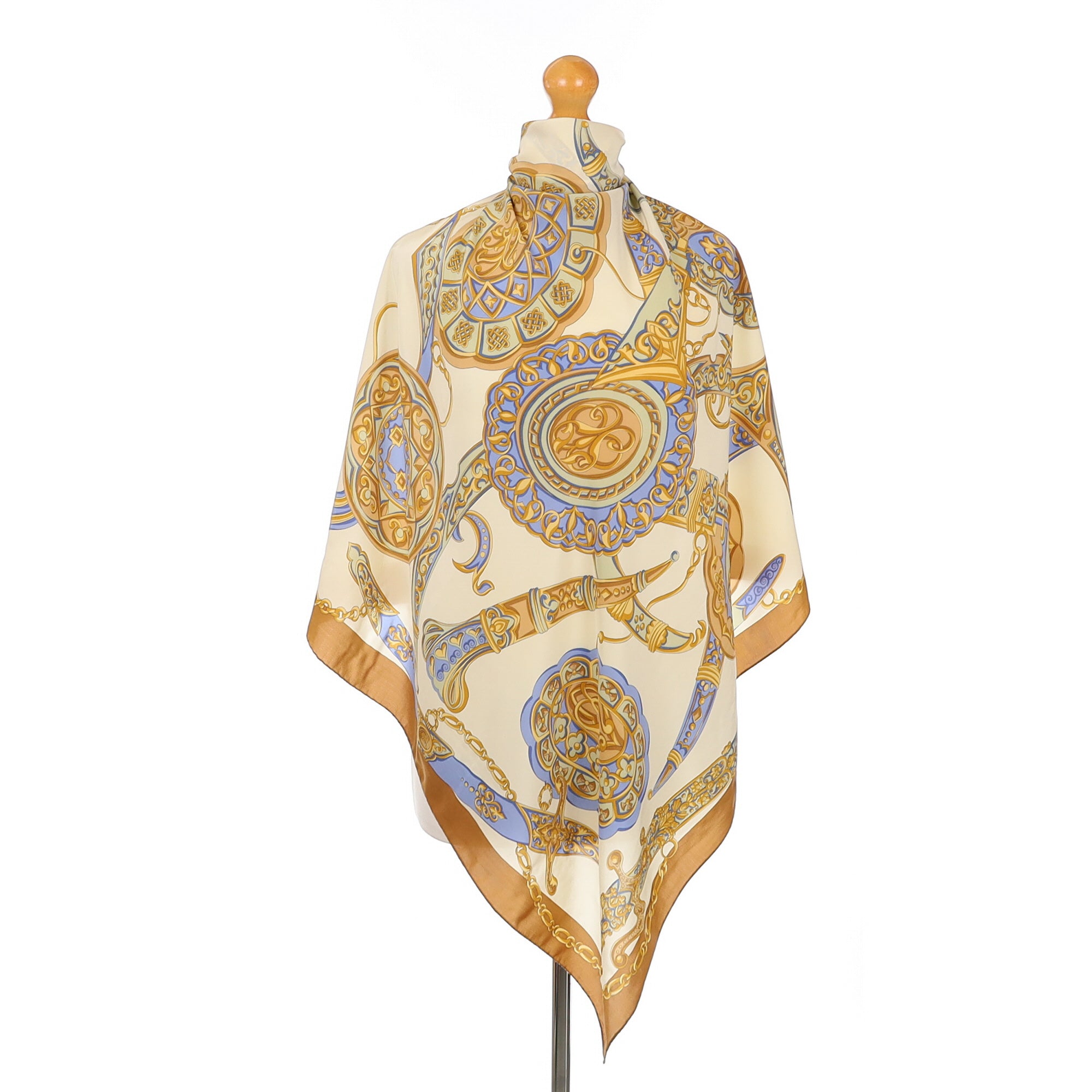 Baroque Vintage Silk Scarf