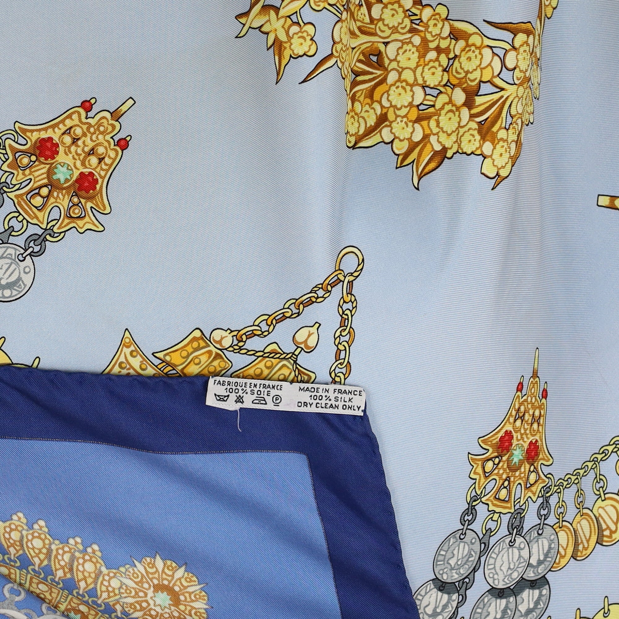Hermès Kosmima Vintage Silk Scarf Quite Rare