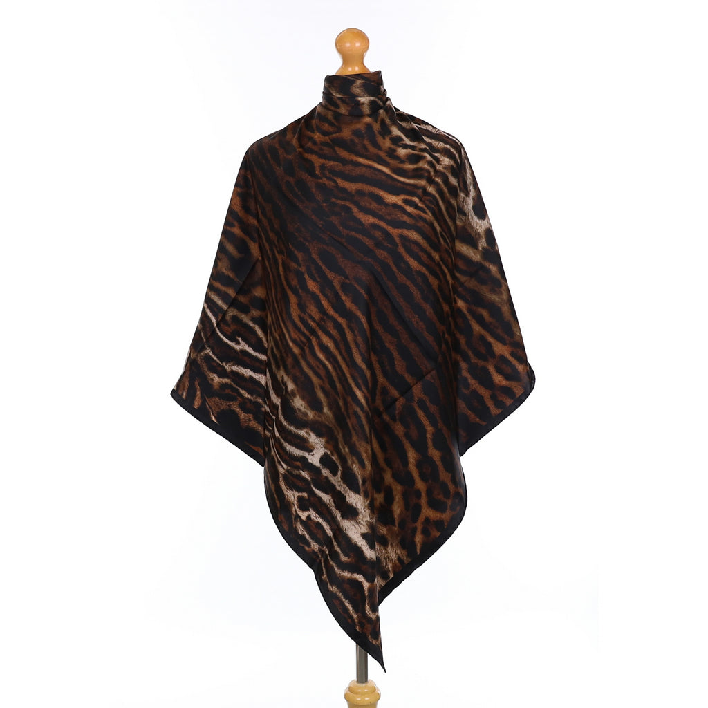 Brand New Givenchy Animal Print Silk Scarf