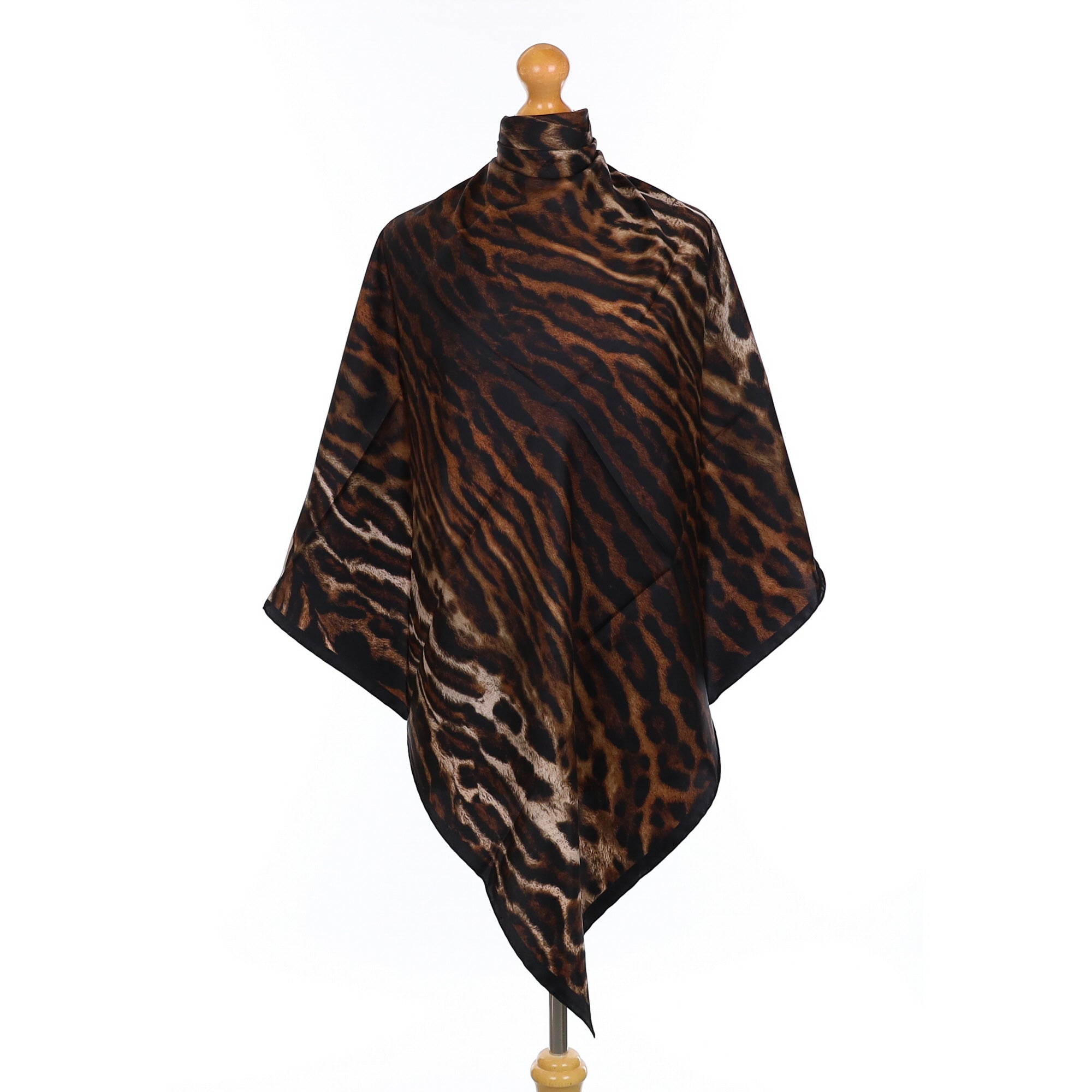 Brand New Givenchy Animal Print Silk Scarf
