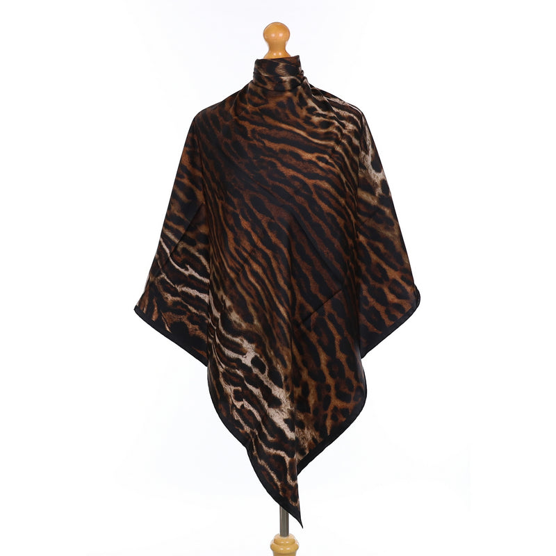 Brand New Givenchy Animal Print Silk Scarf
