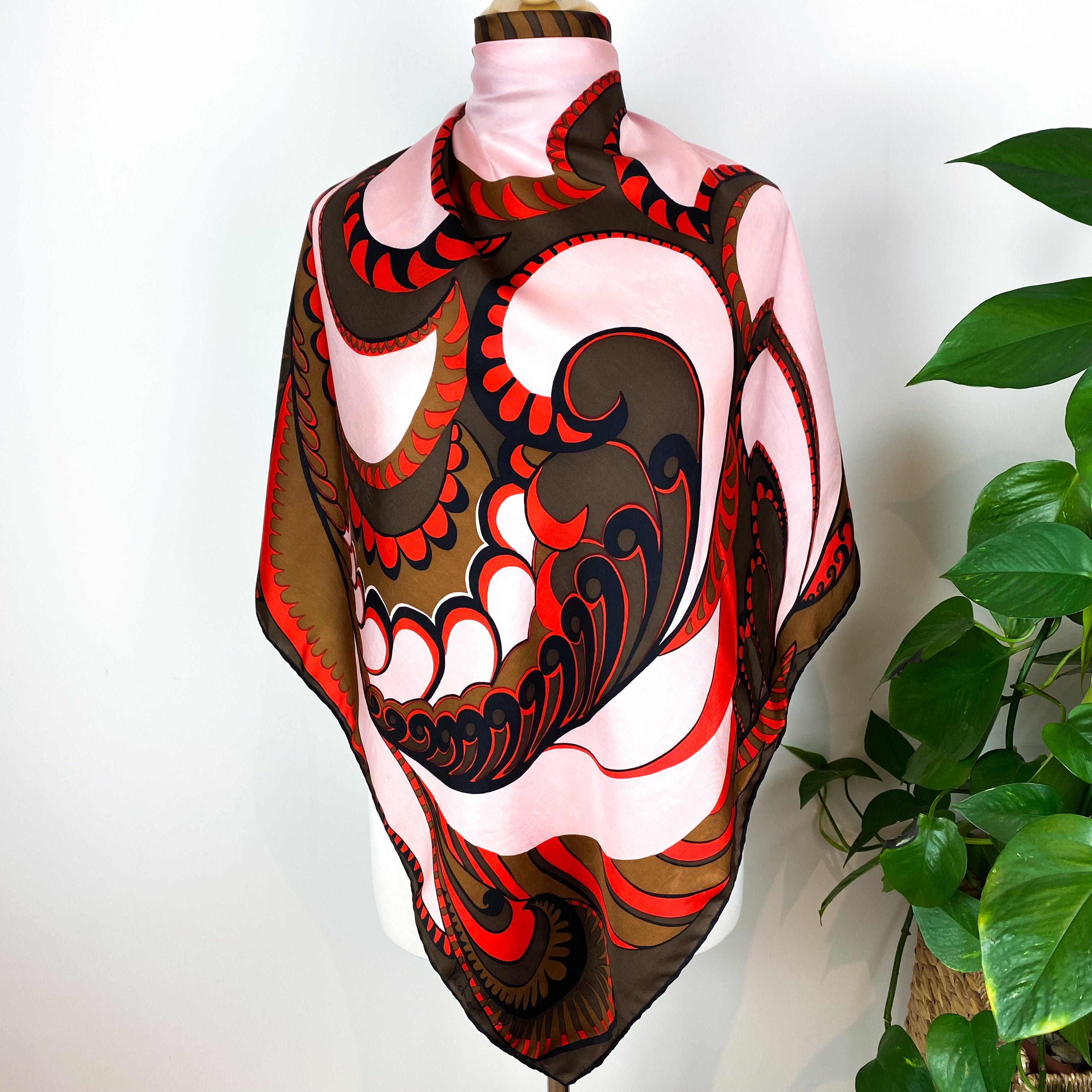 Richard Allan Vintage Silk Scarf