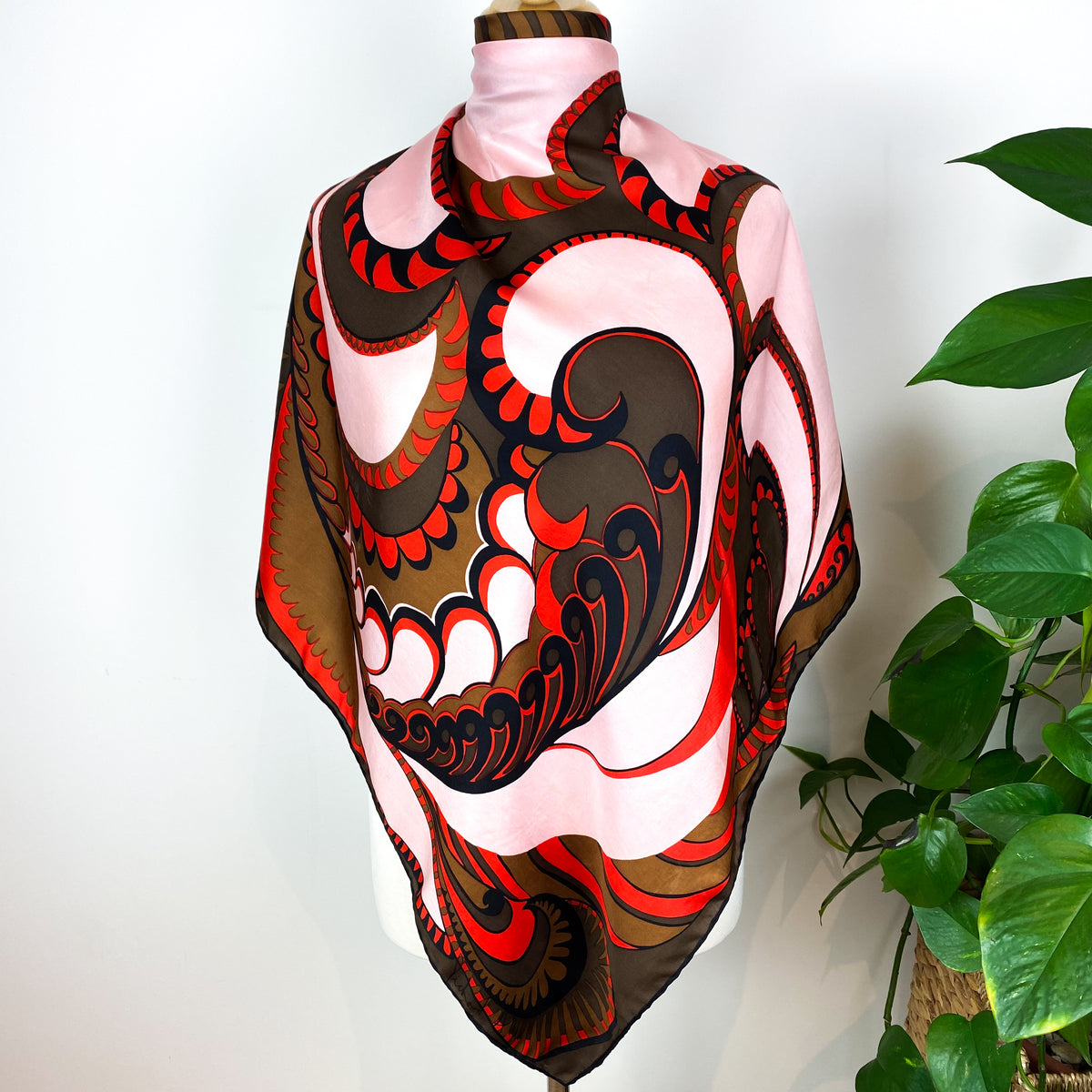 Richard Allan Vintage Silk Scarf