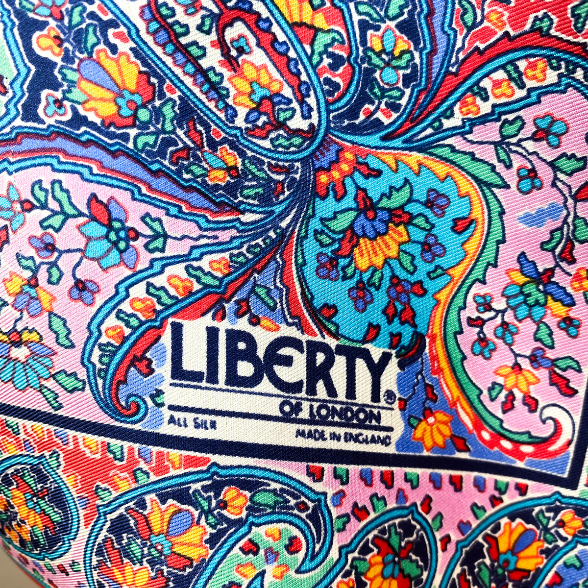 Liberty Paisley Vintage Silk Scarf