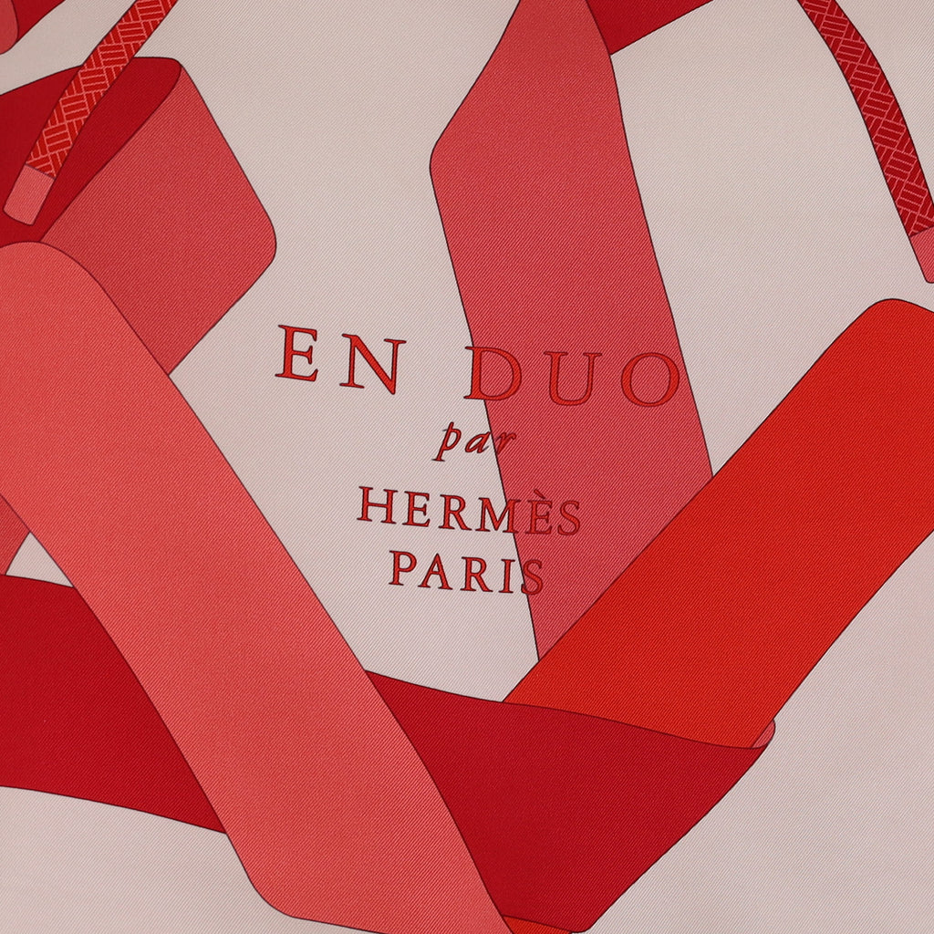 Hermès En Duo Silk Scarf