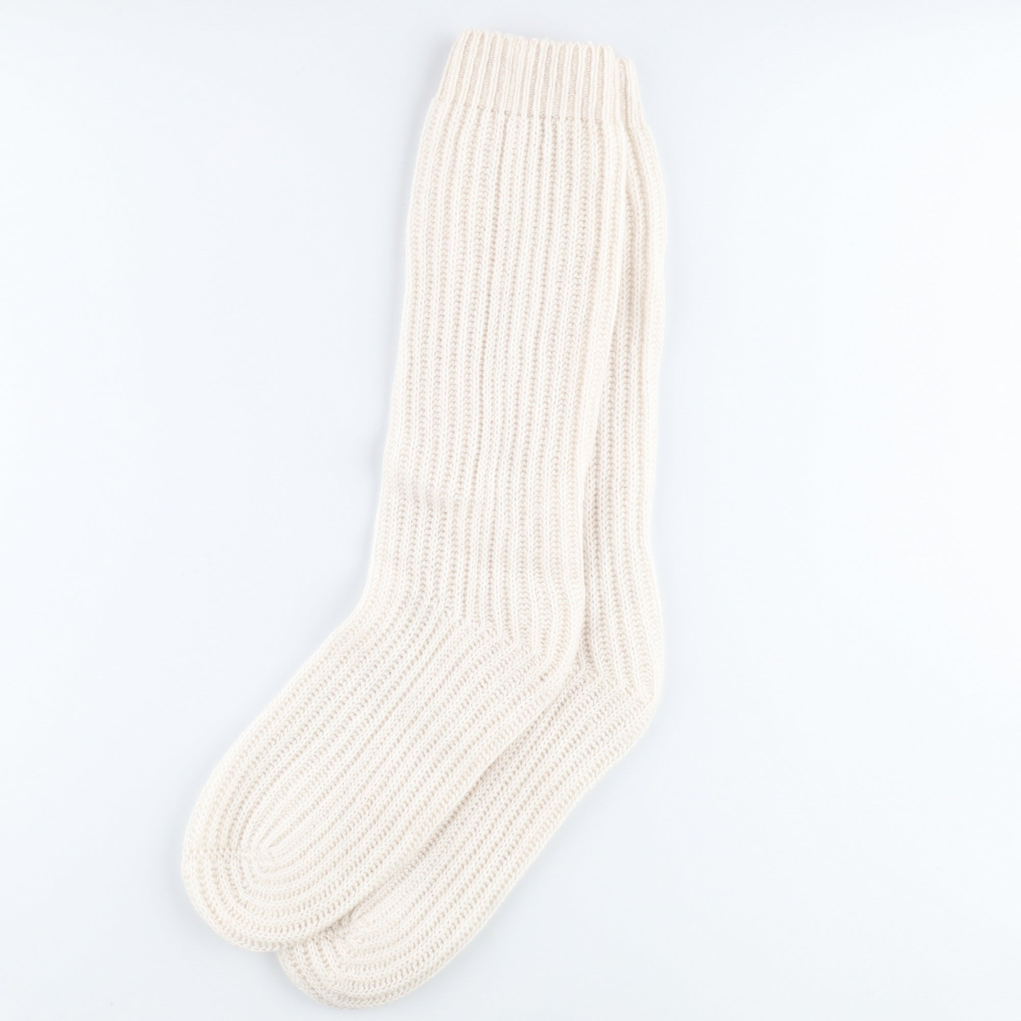Brand New Scottish Vanilla Cream Luxury Cashmere Bed Socks