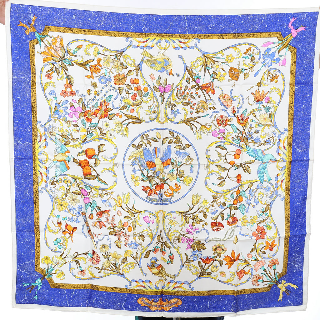 Brand New Boxed Hermès Pierres d’Orient er d’Occident Silk Scarf