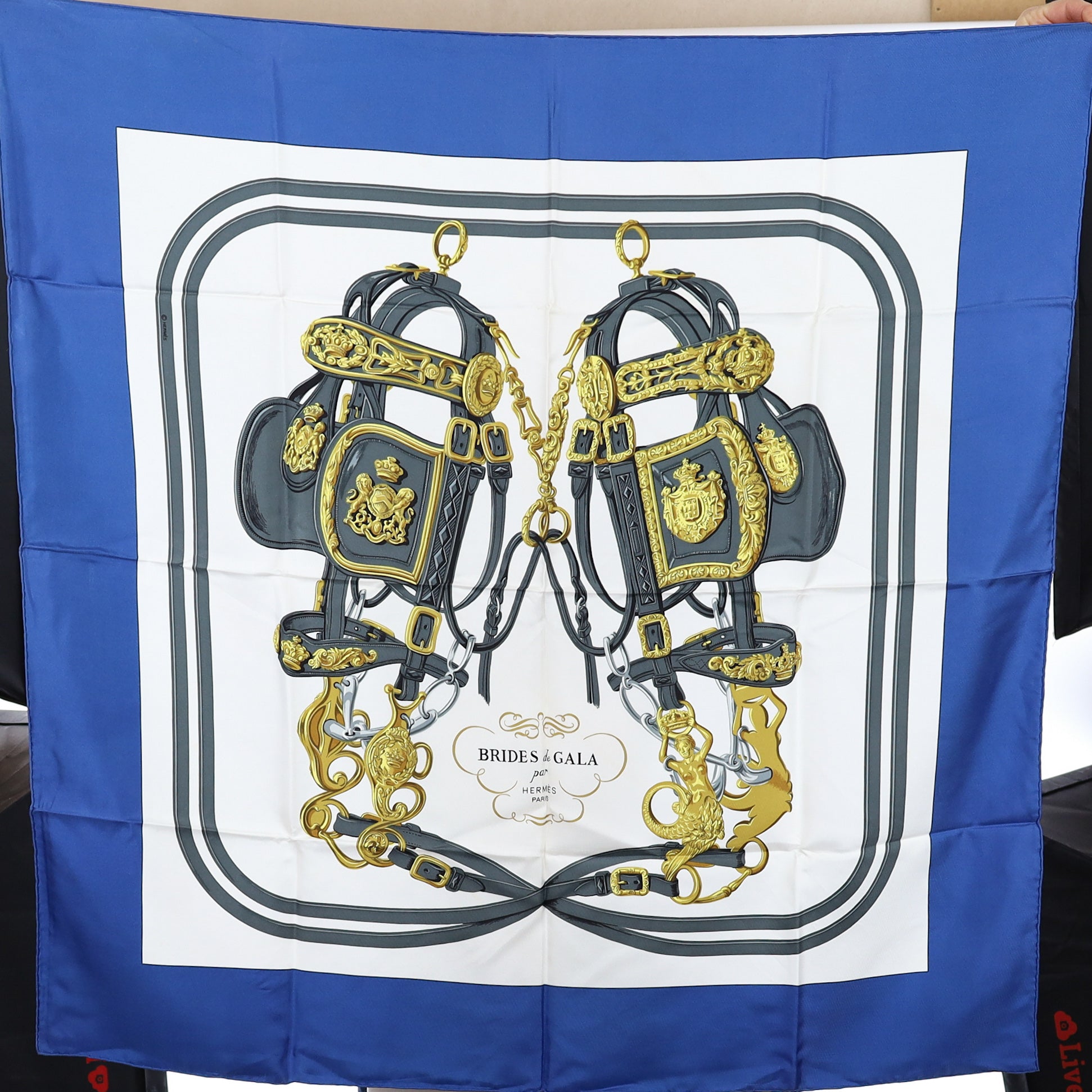 Brand New Hermès Brides de Gala Silk Scarf