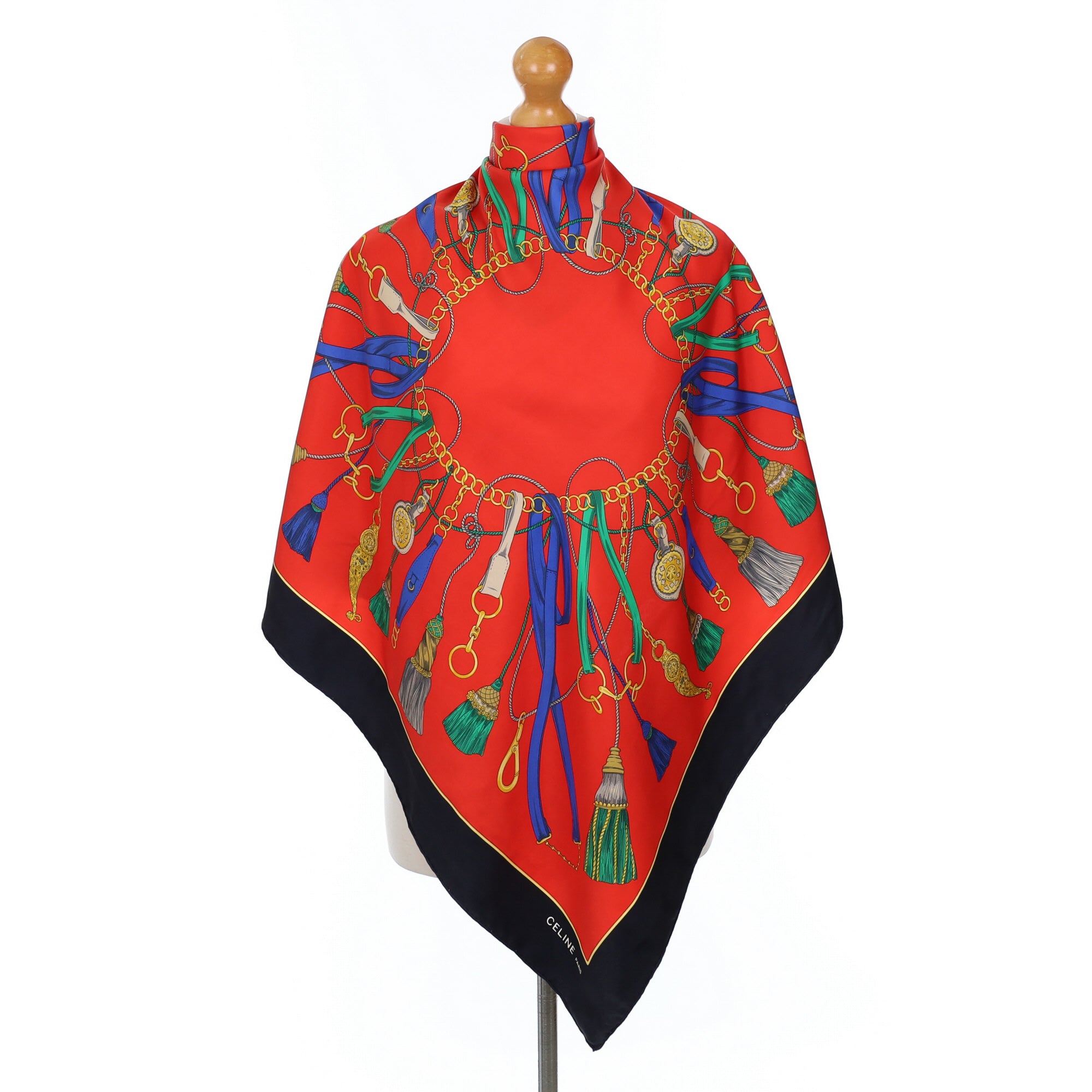 Celine Designer Silk Scarf