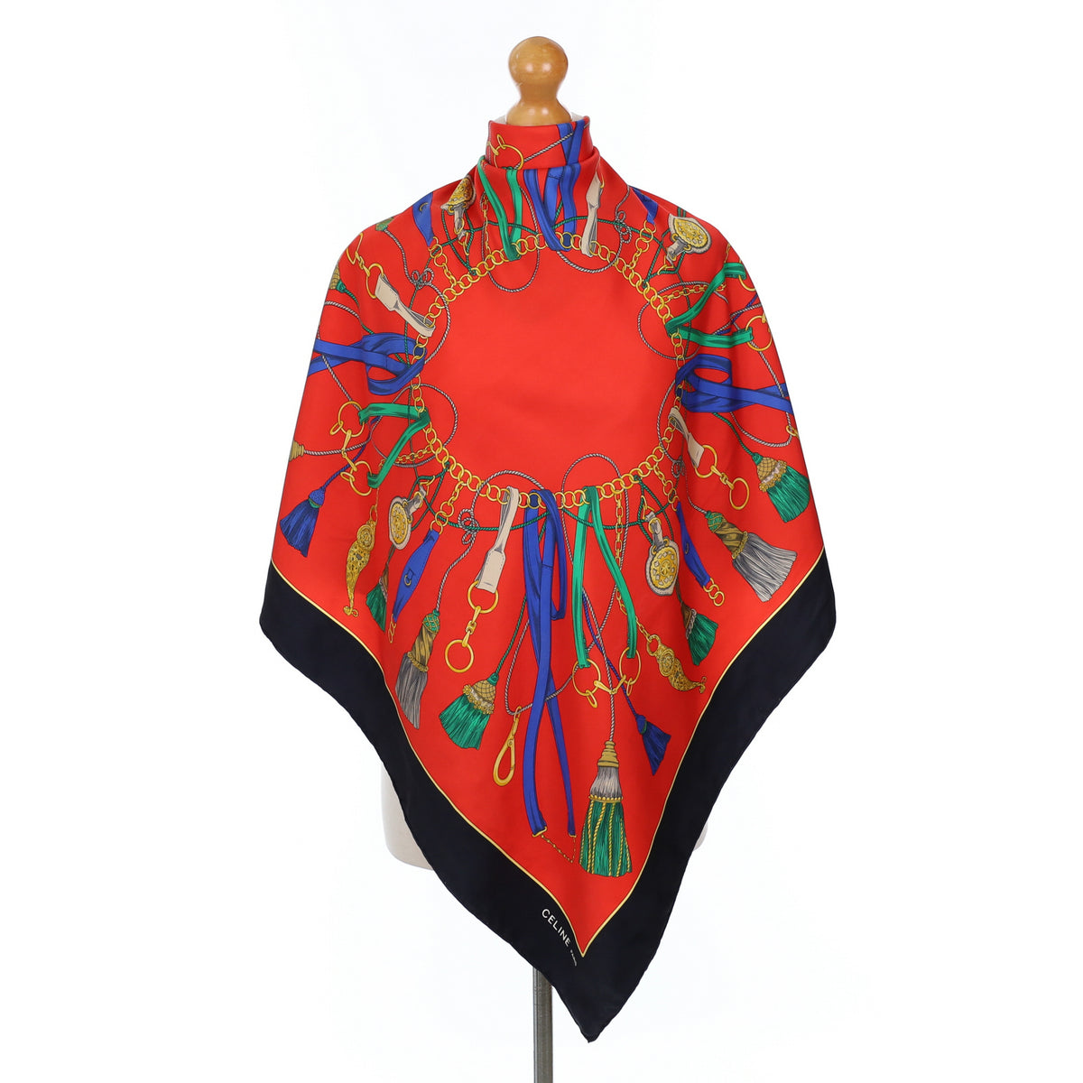 Celine Designer Silk Scarf