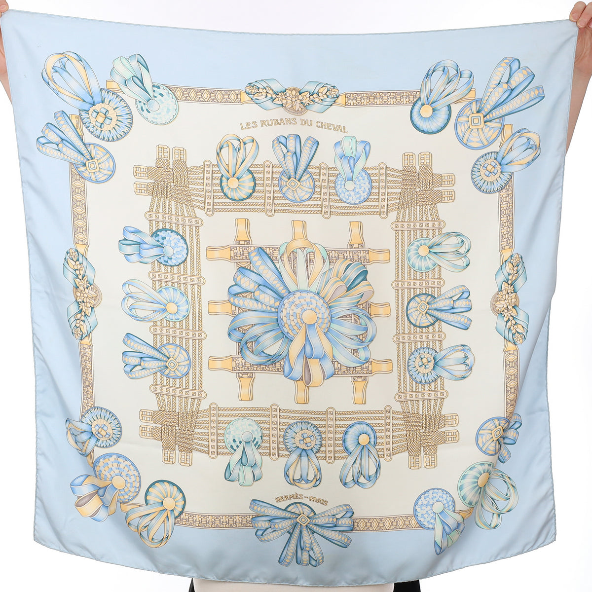 Hermès Les Rubans du Cheval Silk Scarf