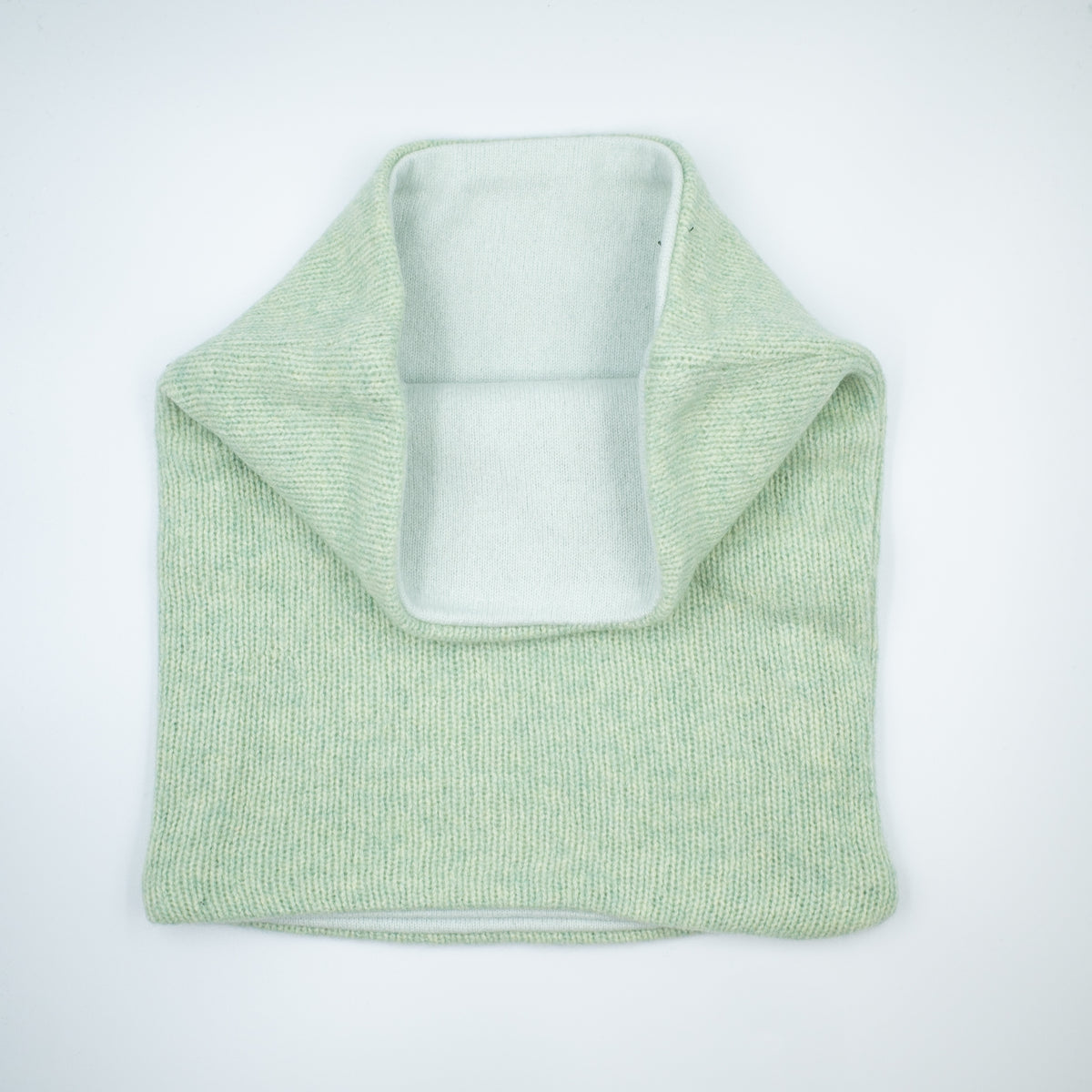 Sage Green and Mint Double Layered Snood
