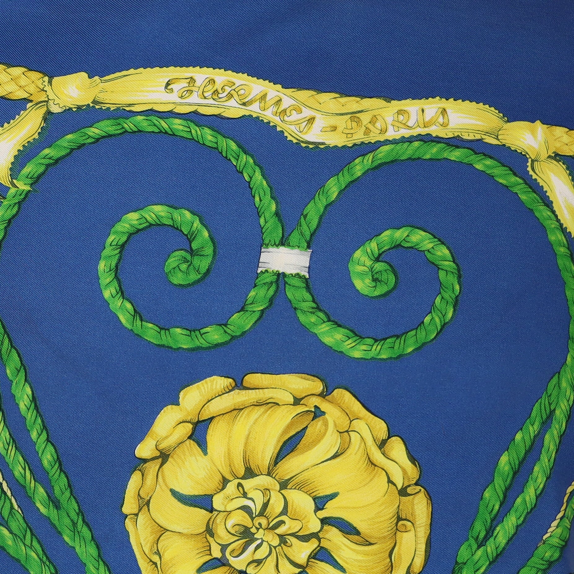 Hermès Jouvence Vintage Silk Scarf Quite Rare