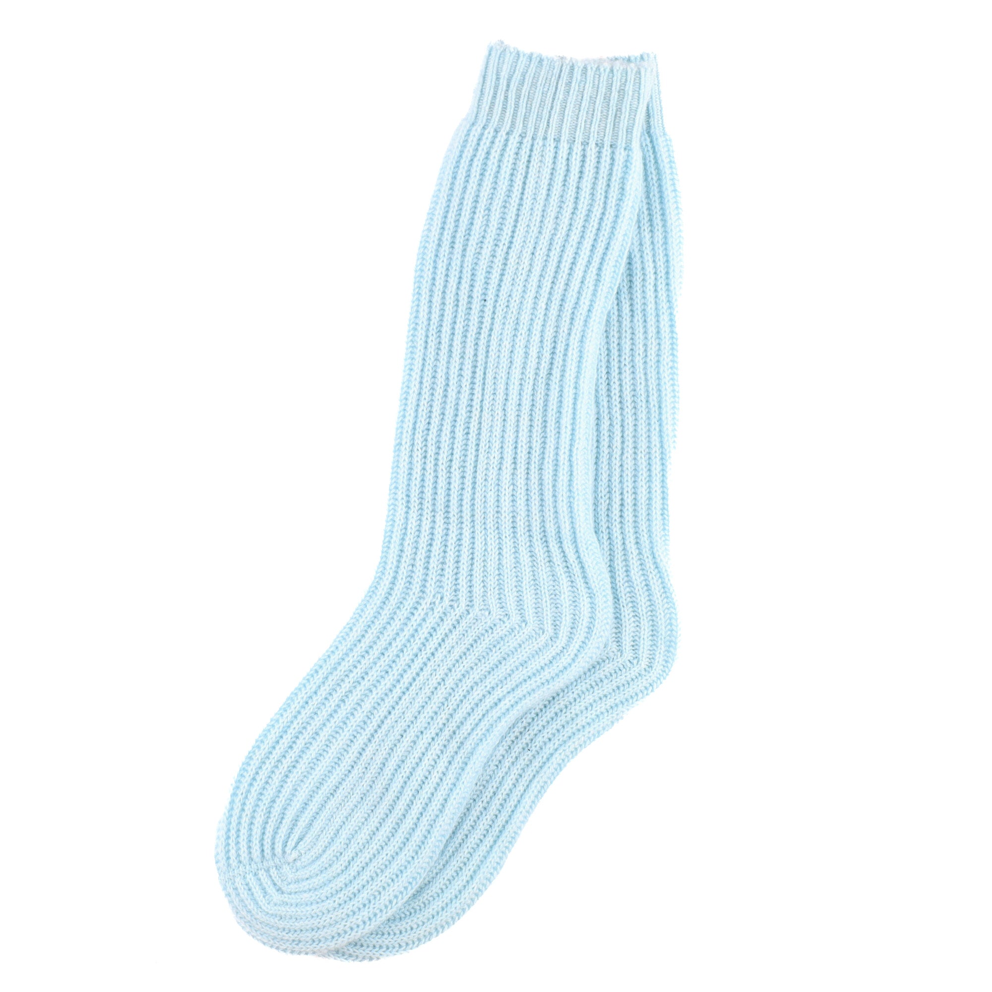 Brand New Scottish Pale Aqua Luxury Cashmere Bed Socks