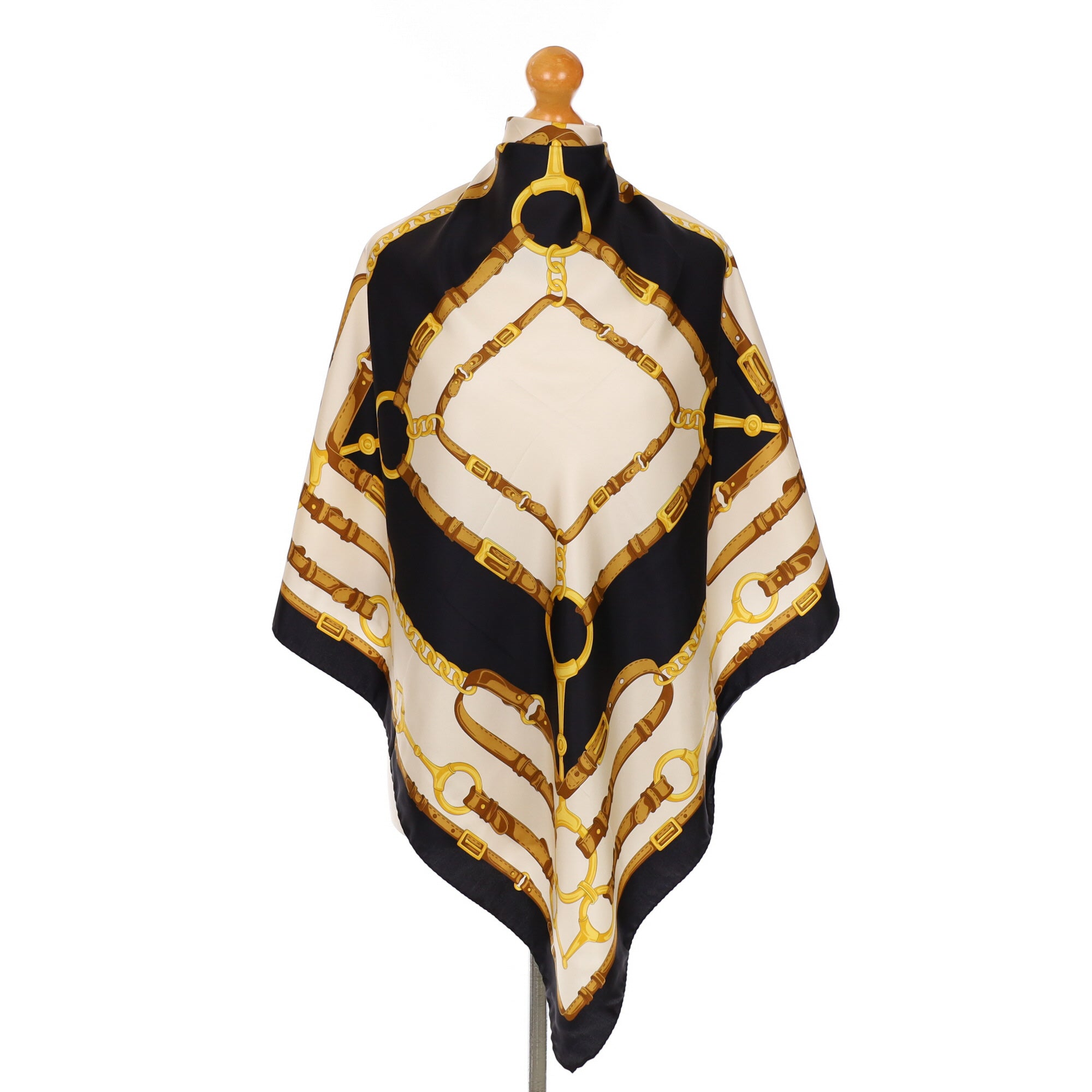 Jammers Leufgen Buckle and Bit Silk Scarf