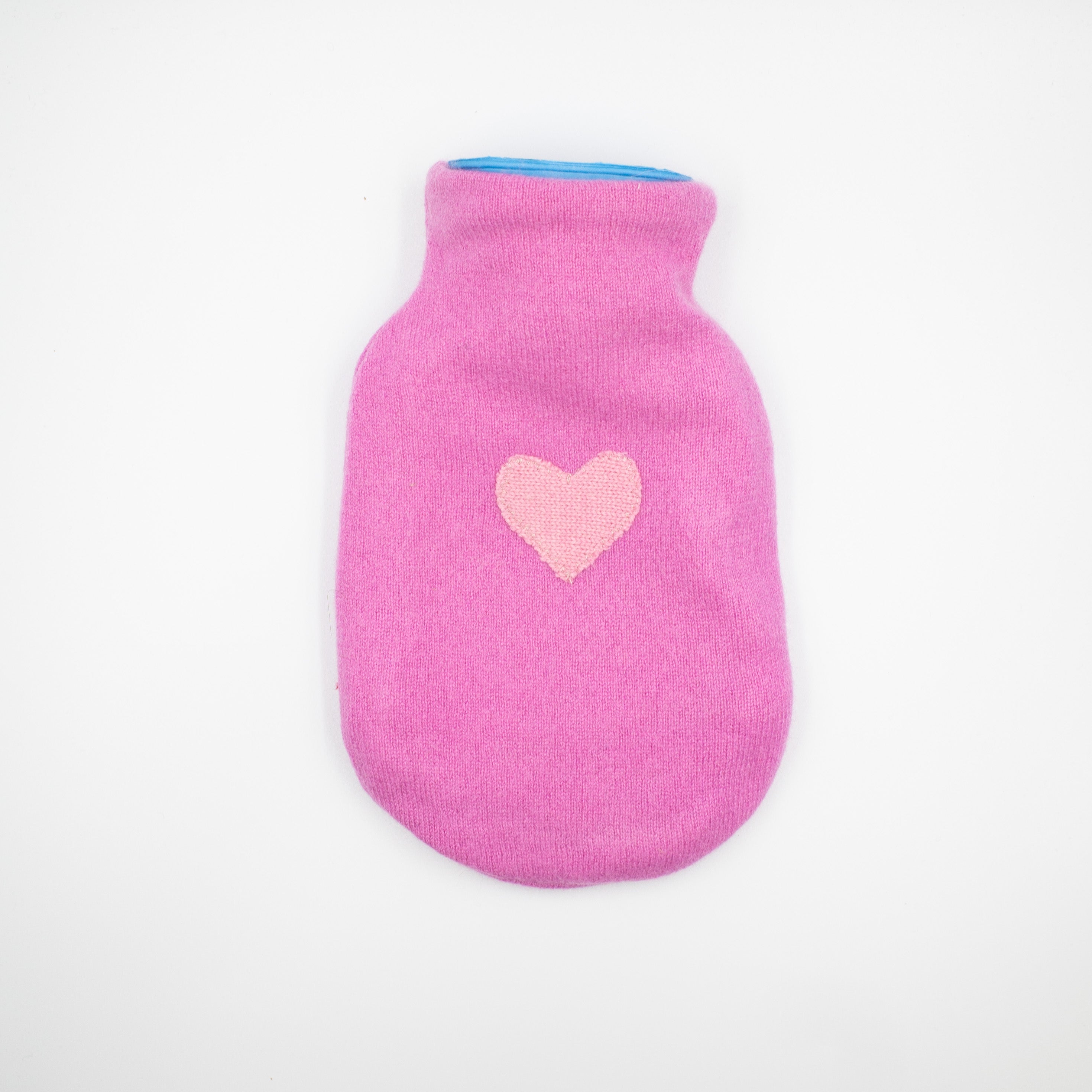 Sweet Pea Pink Cashmere Small Hot Water Bottle