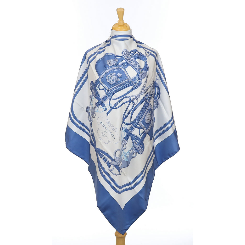 Hermès Boxed Brides de Gala Silk Scarf