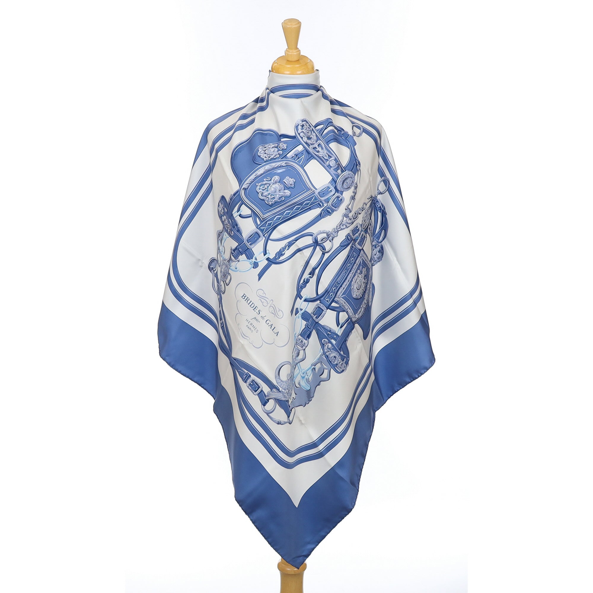 Hermès Boxed Brides de Gala Silk Scarf