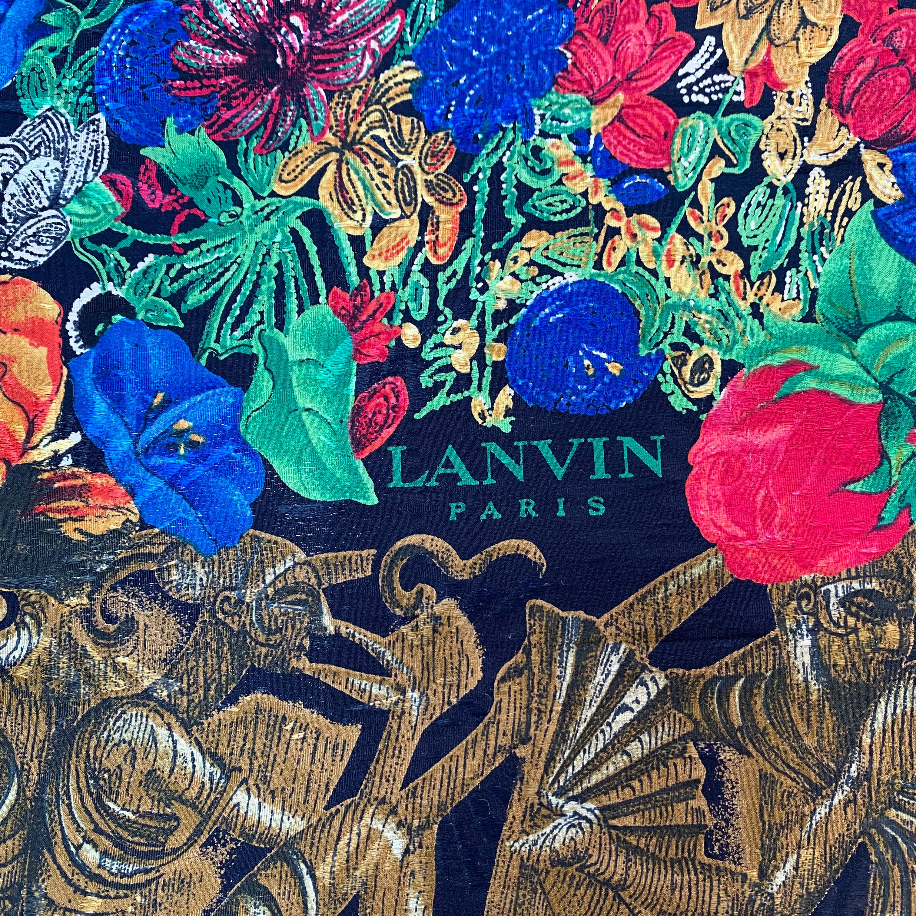 Lanvin Designer Silk Scarf