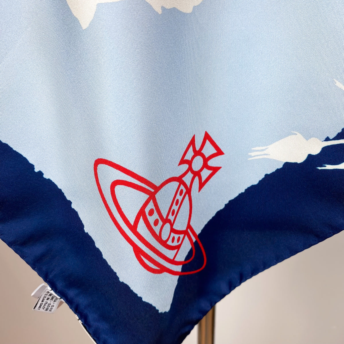 Immaculate Vivienne Westwood Designer Silk Scarf