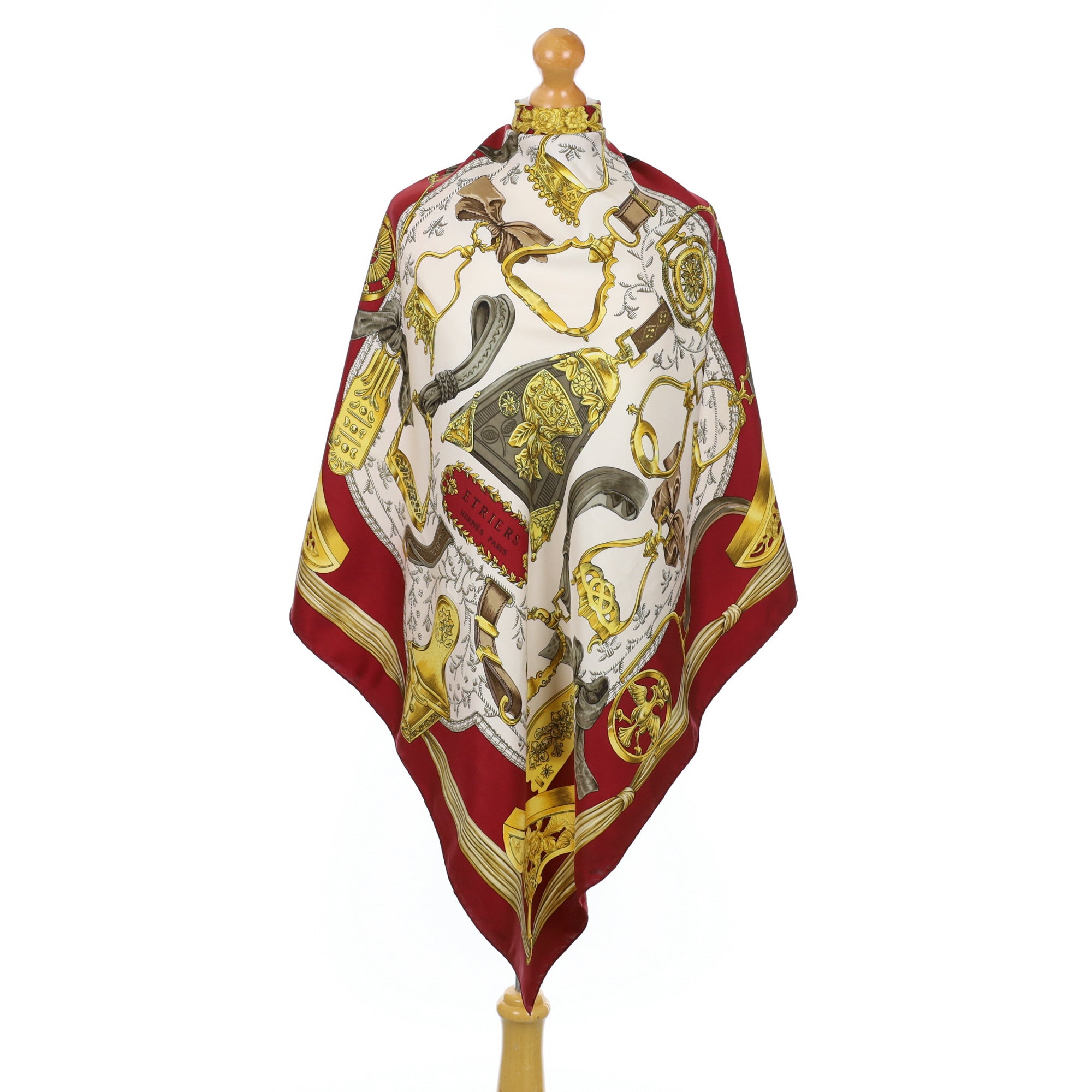 Hermès Etriers Silk Scarf
