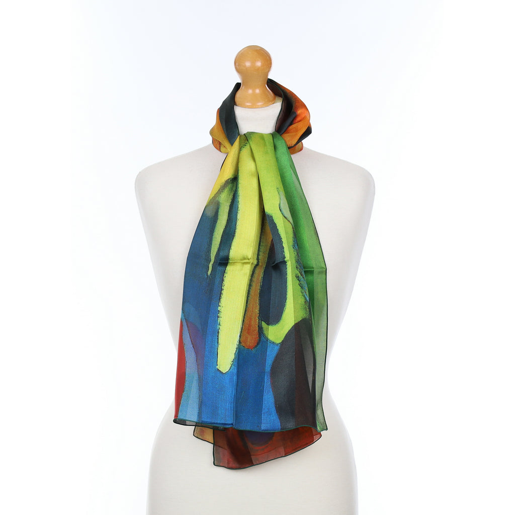 Brand New Boxed Brochier Soieries French Silk Scarf