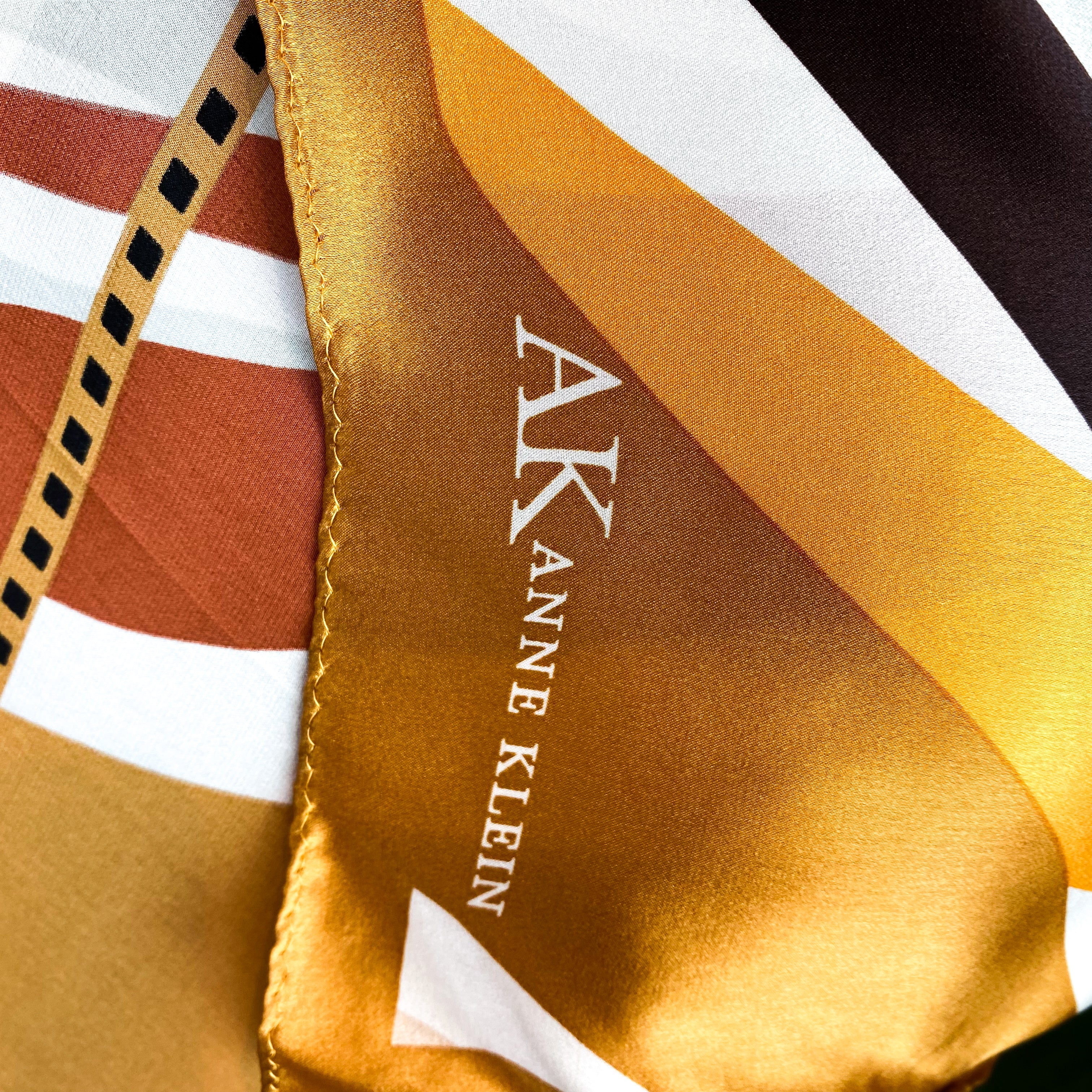 Brand New Large Anne Klein Silk Scarf