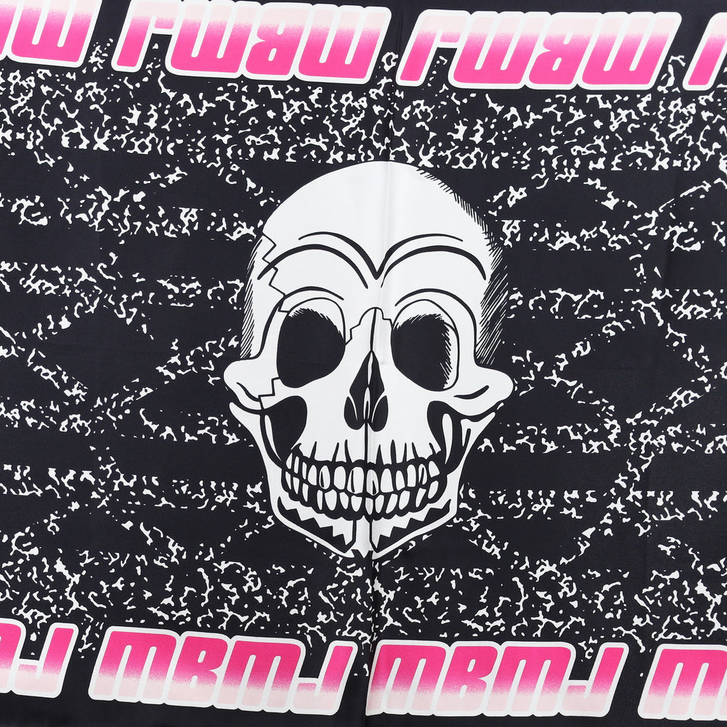 Immaculate Marc By Marc Jacob’s Skull Design Silk Scarf