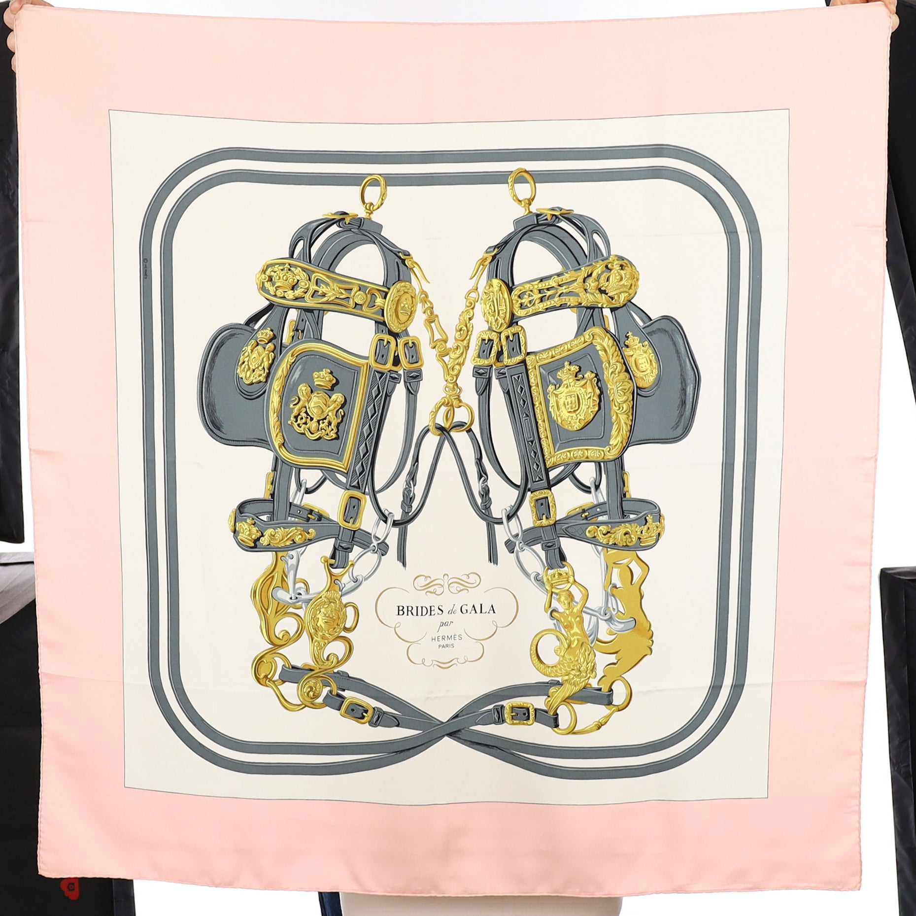 Hermès Brides de Gala Silk Scarf
