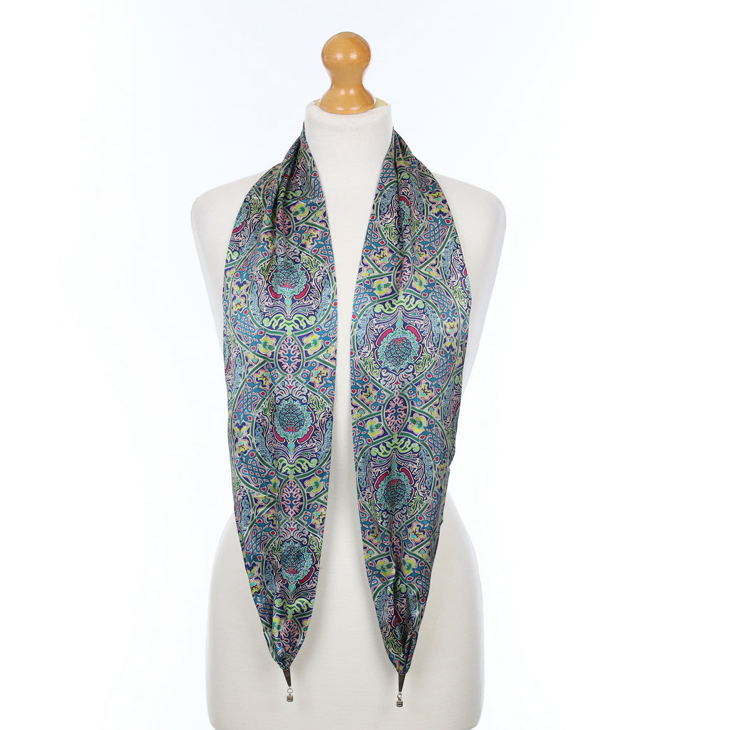 Brand New Boxed Ladycrow Silk Scarf