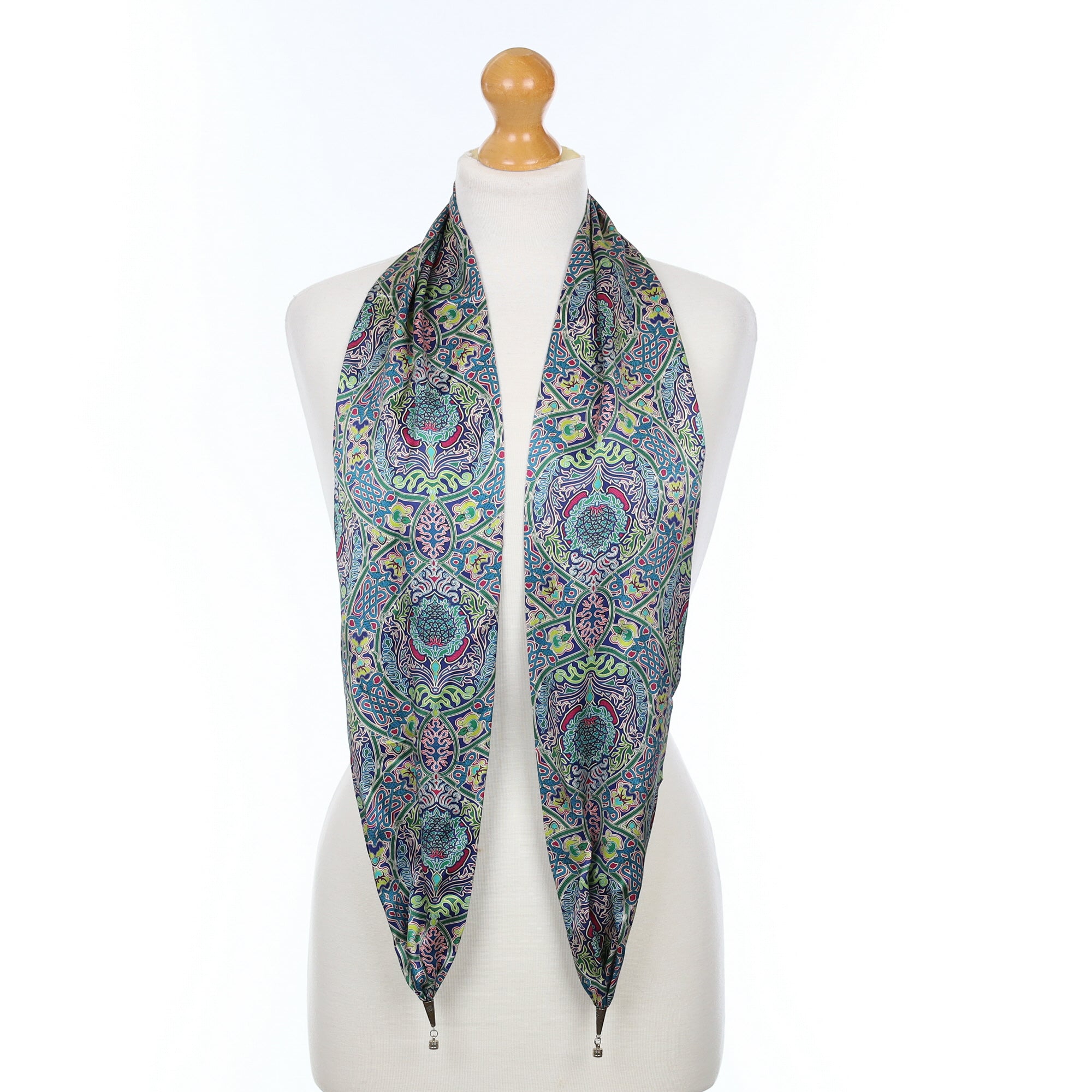 Brand New Boxed Ladycrow Silk Scarf