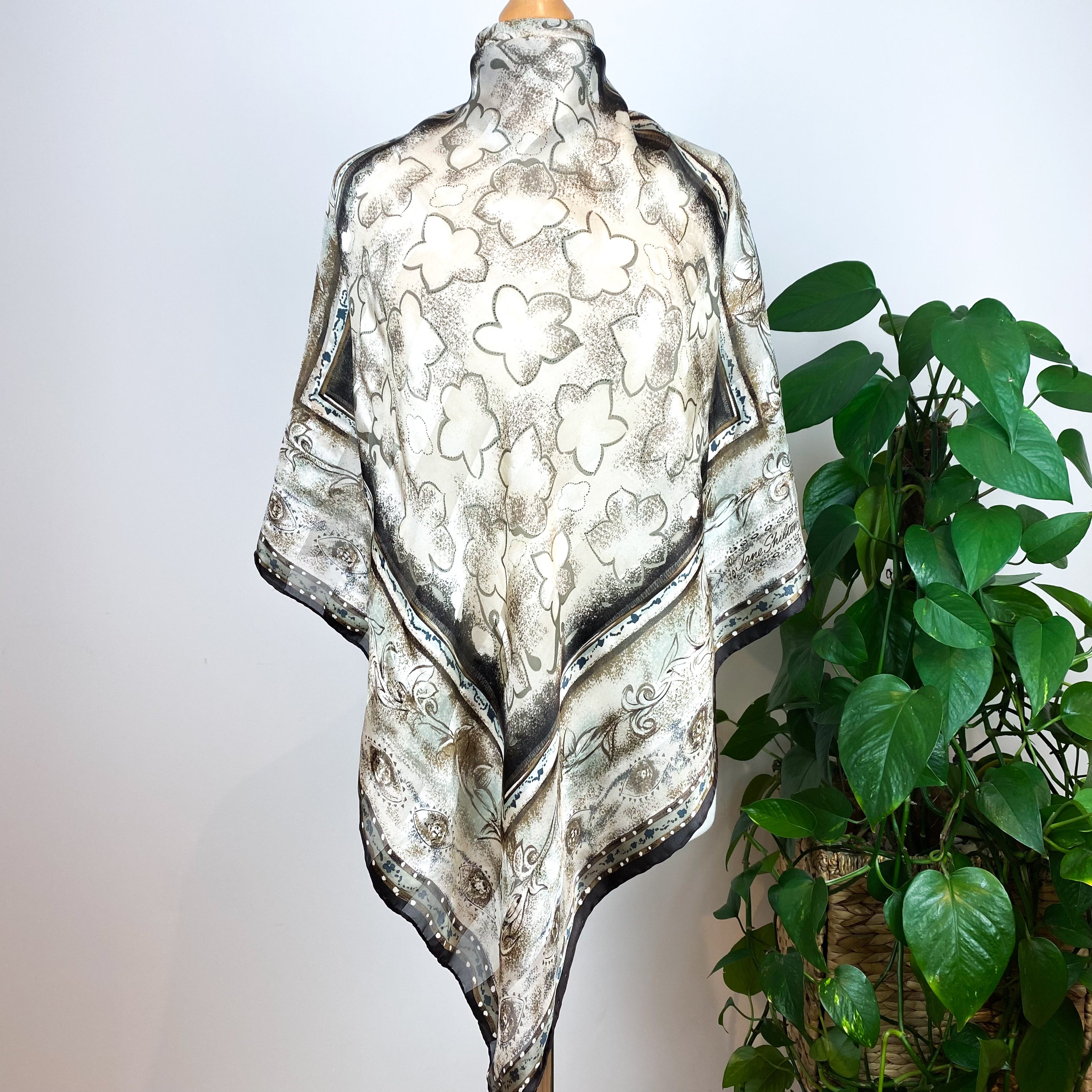 Jane Shilton Crepe Silk Scarf