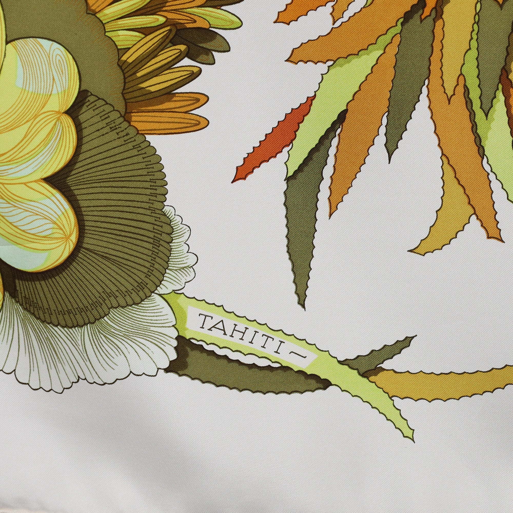 Hermès Tahiti Silk Scarf