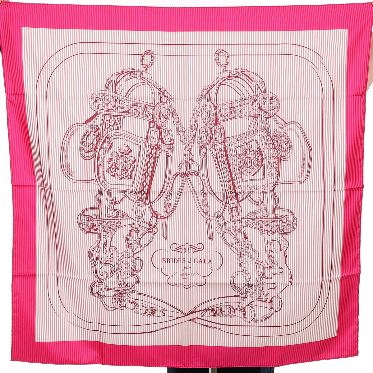 Brand New Boxed Hermès Brides de Gala Silk Scarf