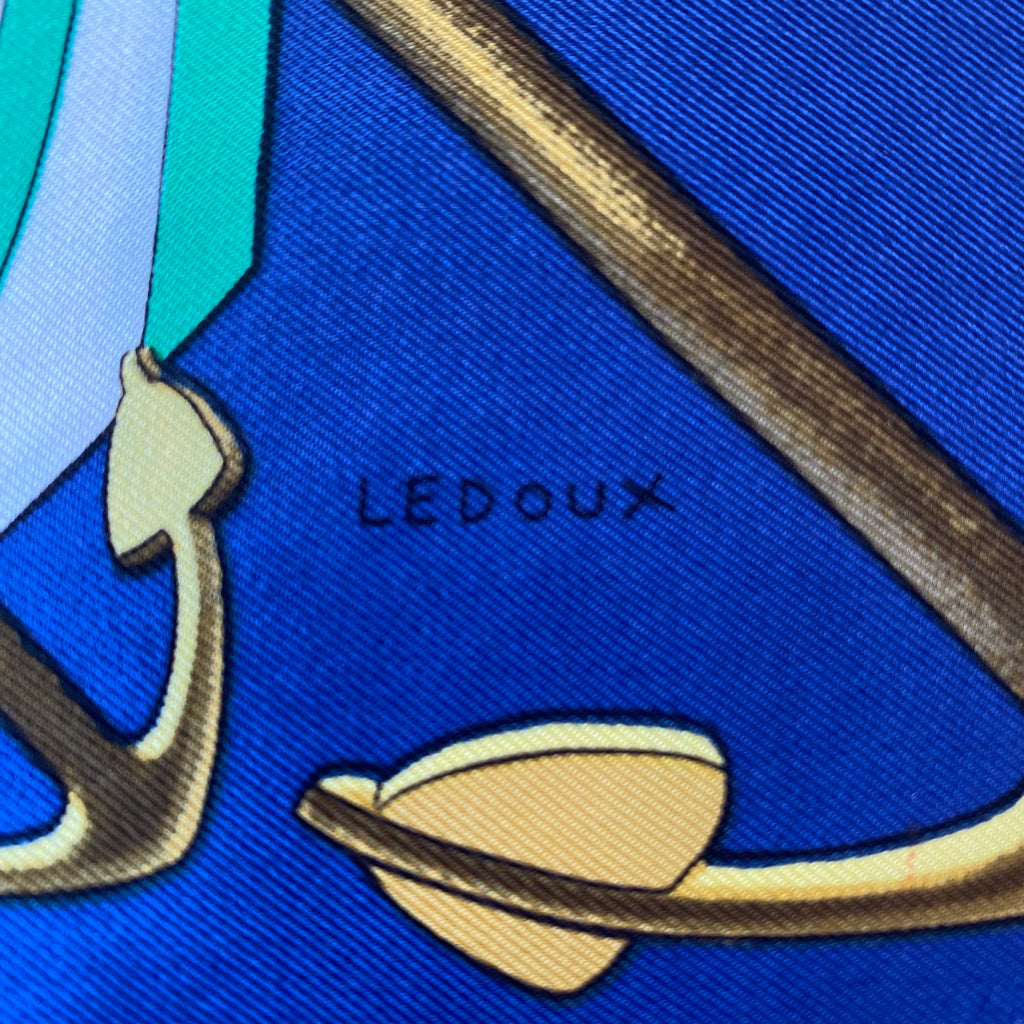 Hermès Proues Silk Scarf