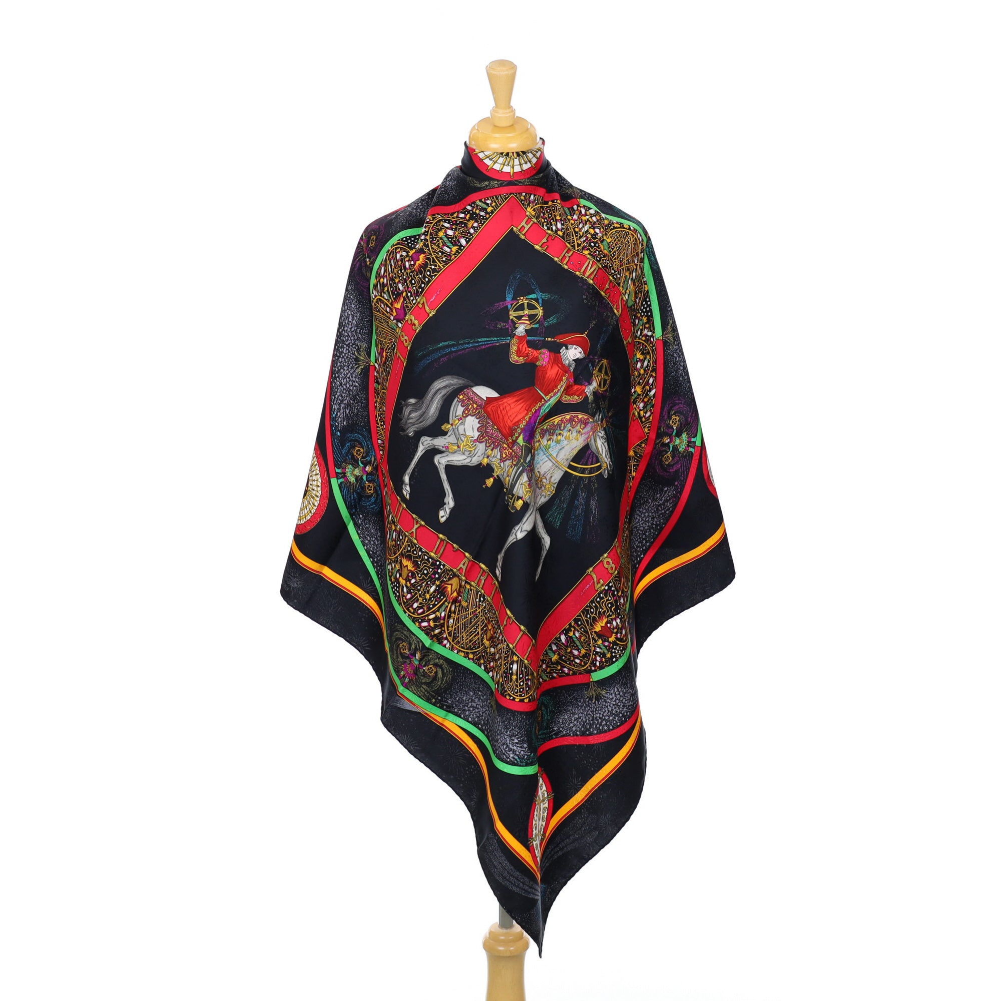 Hermès Feux D’Artifice Silk Scarf