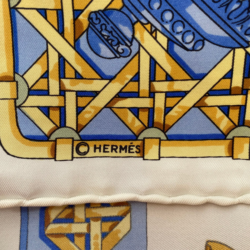 Hermès Feux de Route Silk Scarf