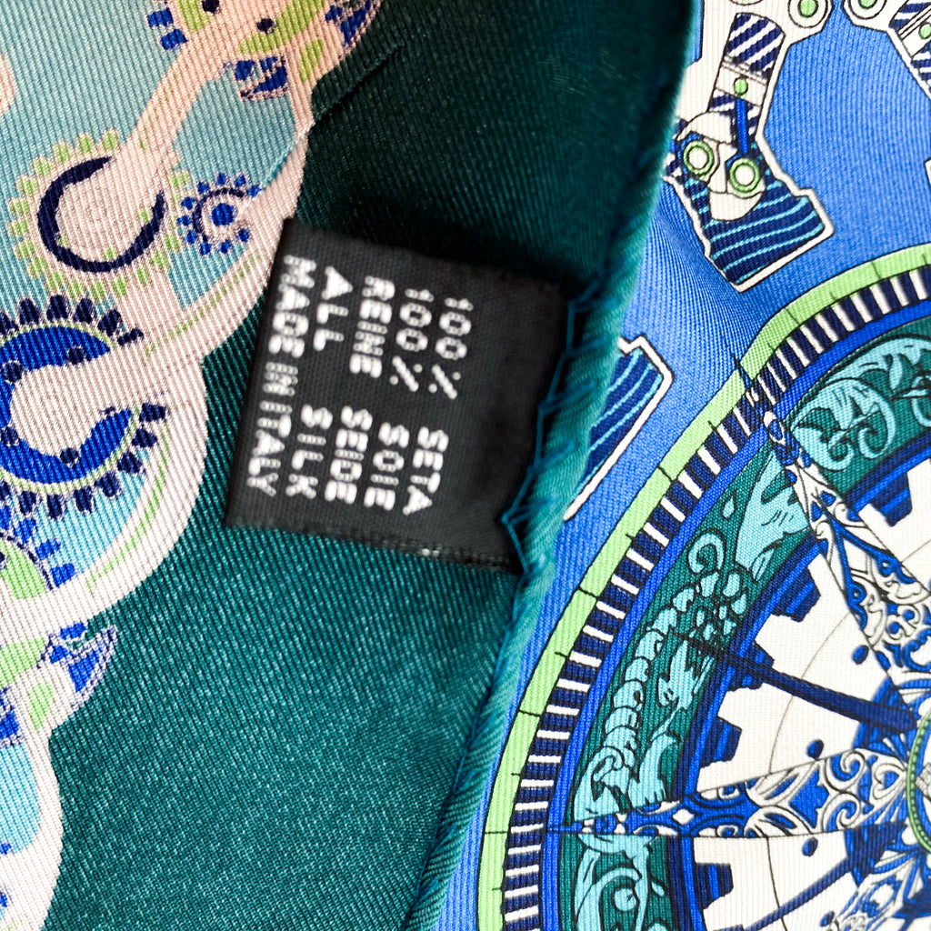 Paisley Design Italian Silk Scarf