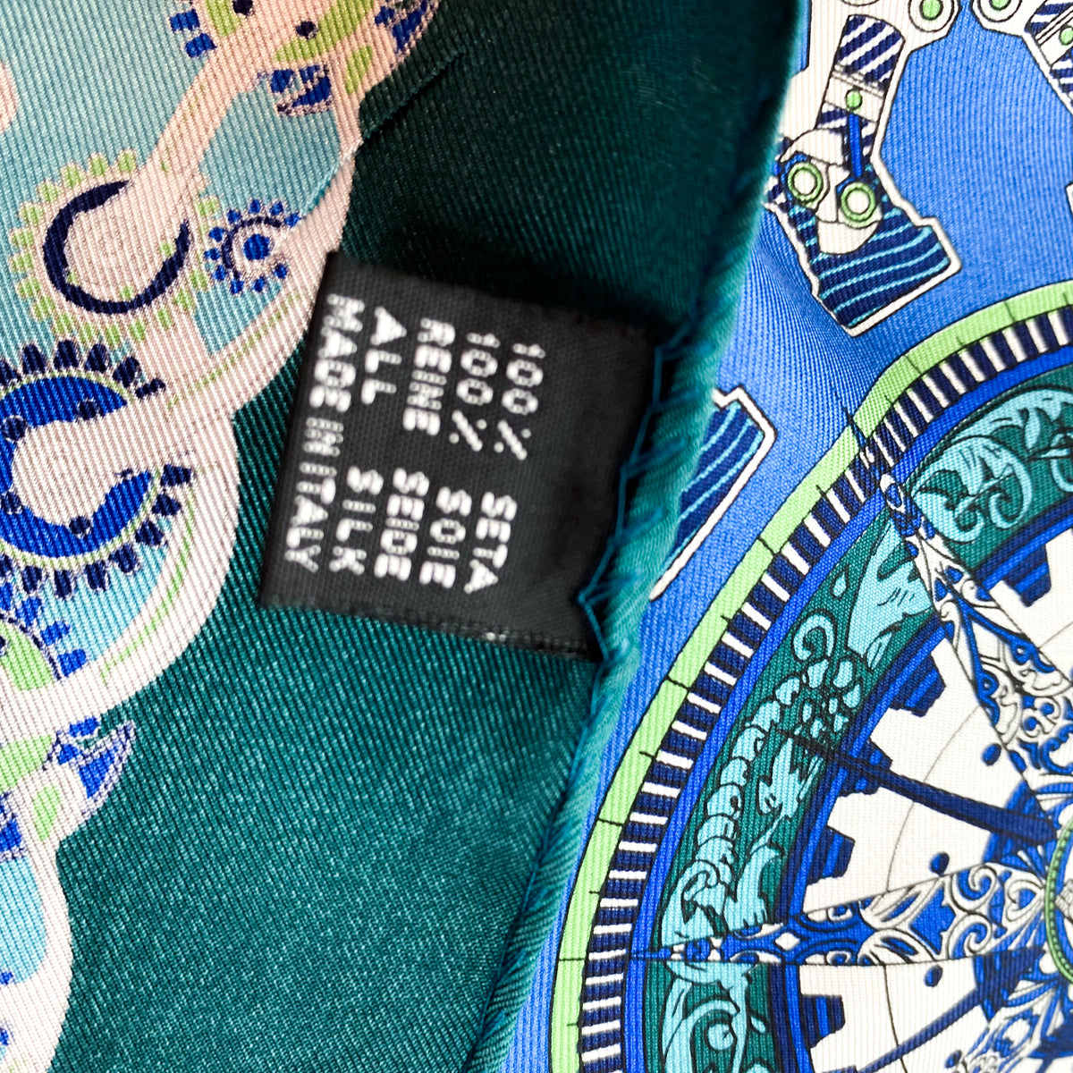 Paisley Design Italian Silk Scarf