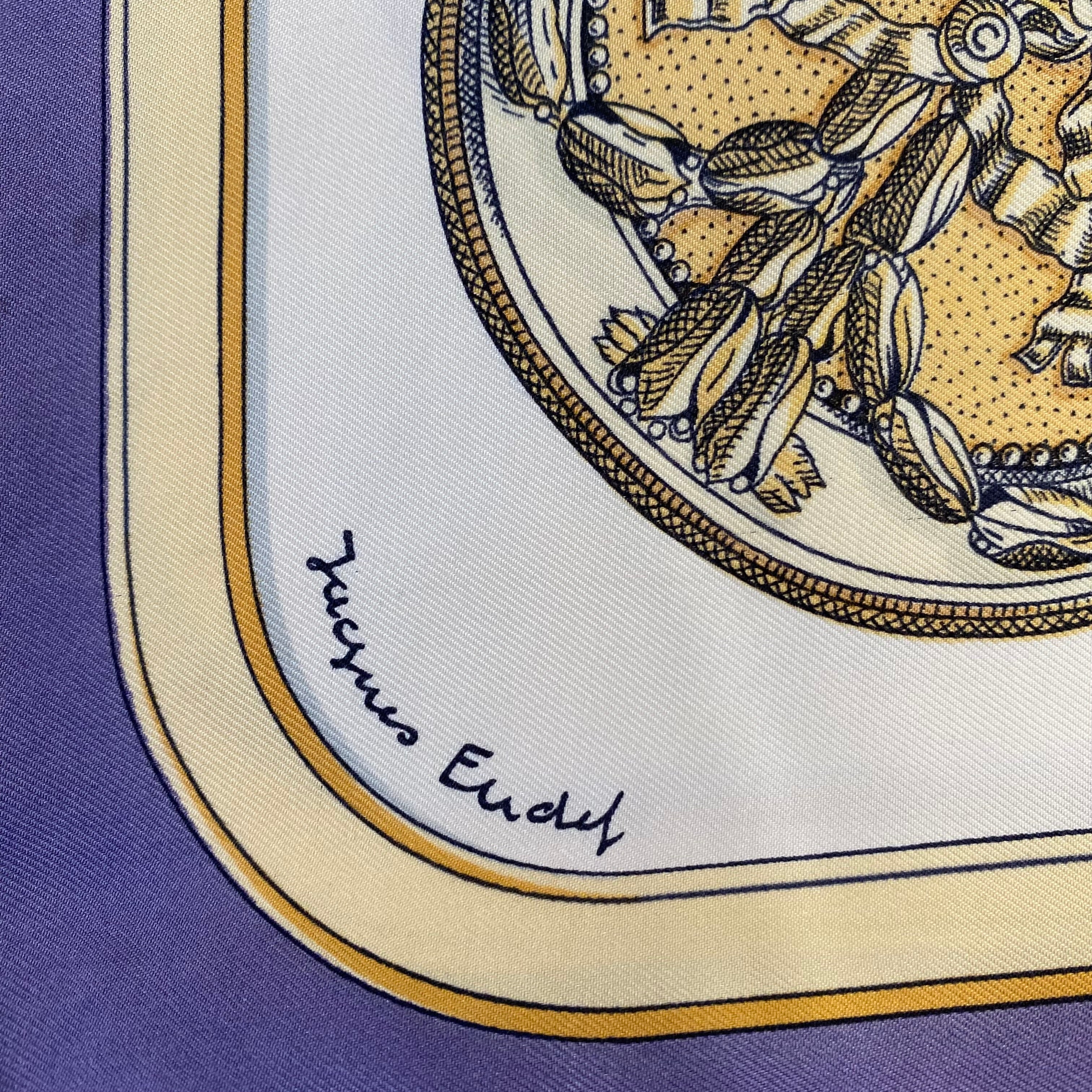 Hermès Grand Apparat Vintage Silk Scarf