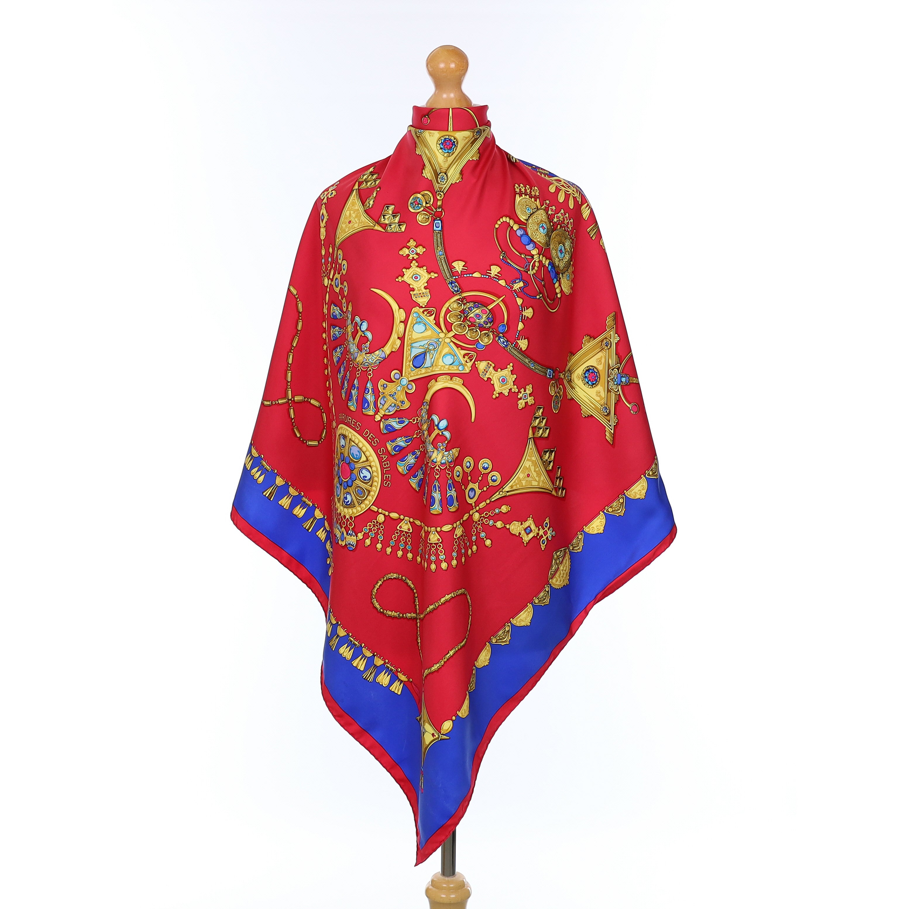 Hermès Parures des Sables Silk Scarf