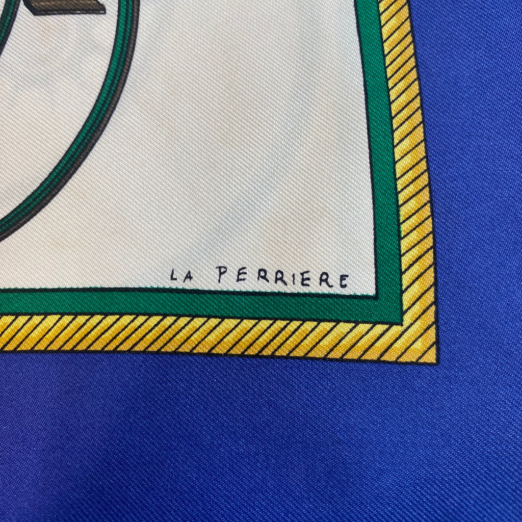 Hermès Les Voitures A Transformation Silk Scarf