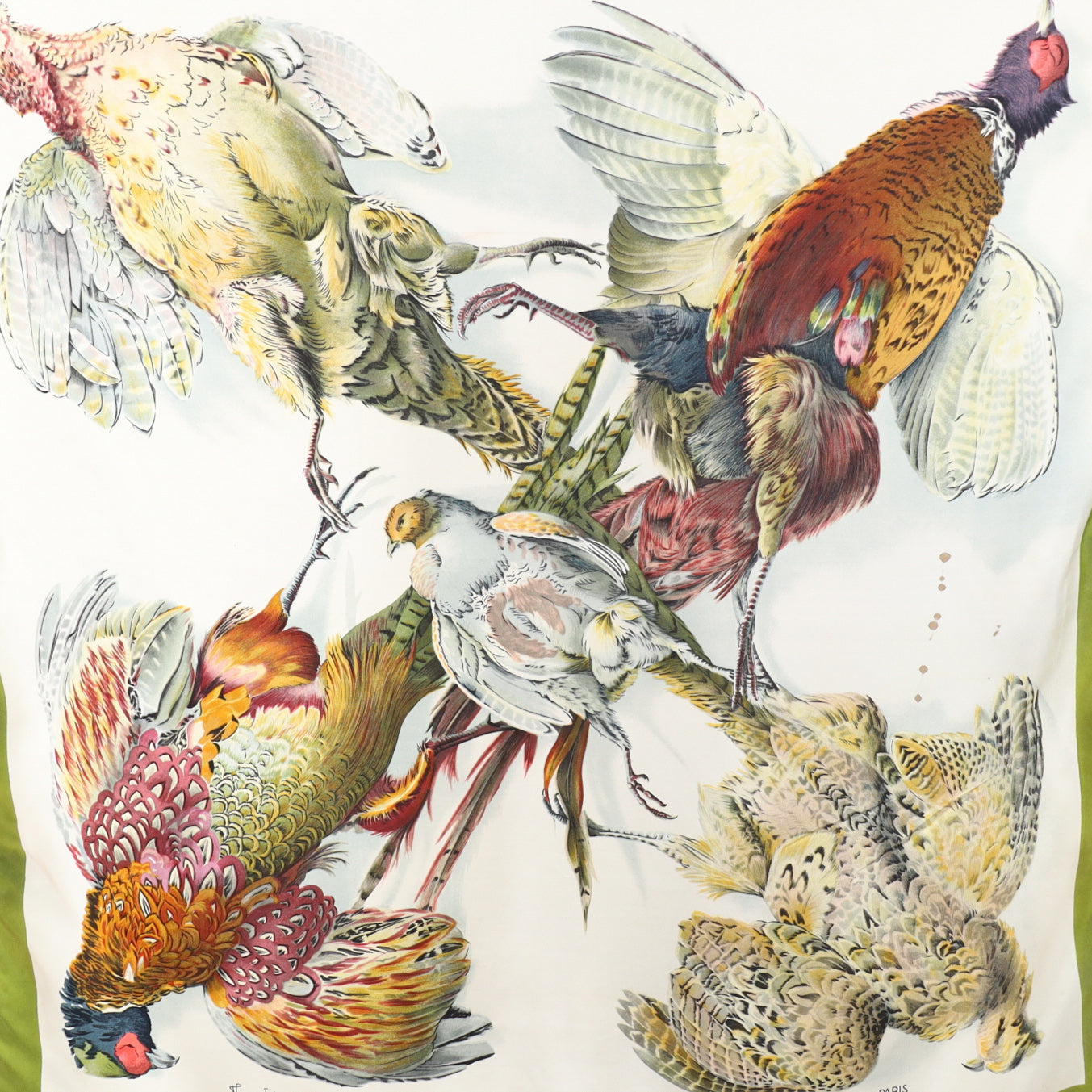 Hermès Belles Chasse Silk Scarf
