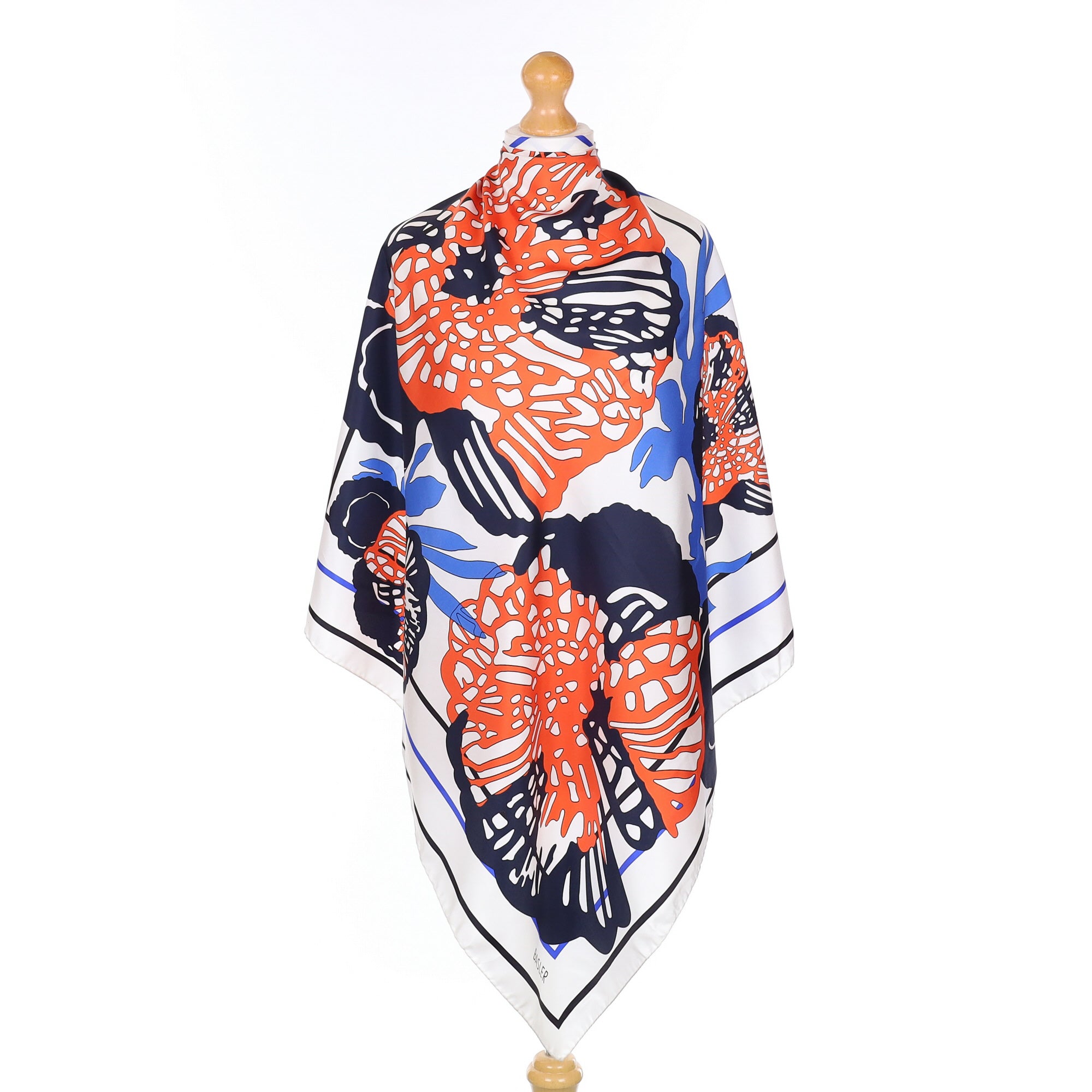 Brand New Basler Abstract Silk Scarf
