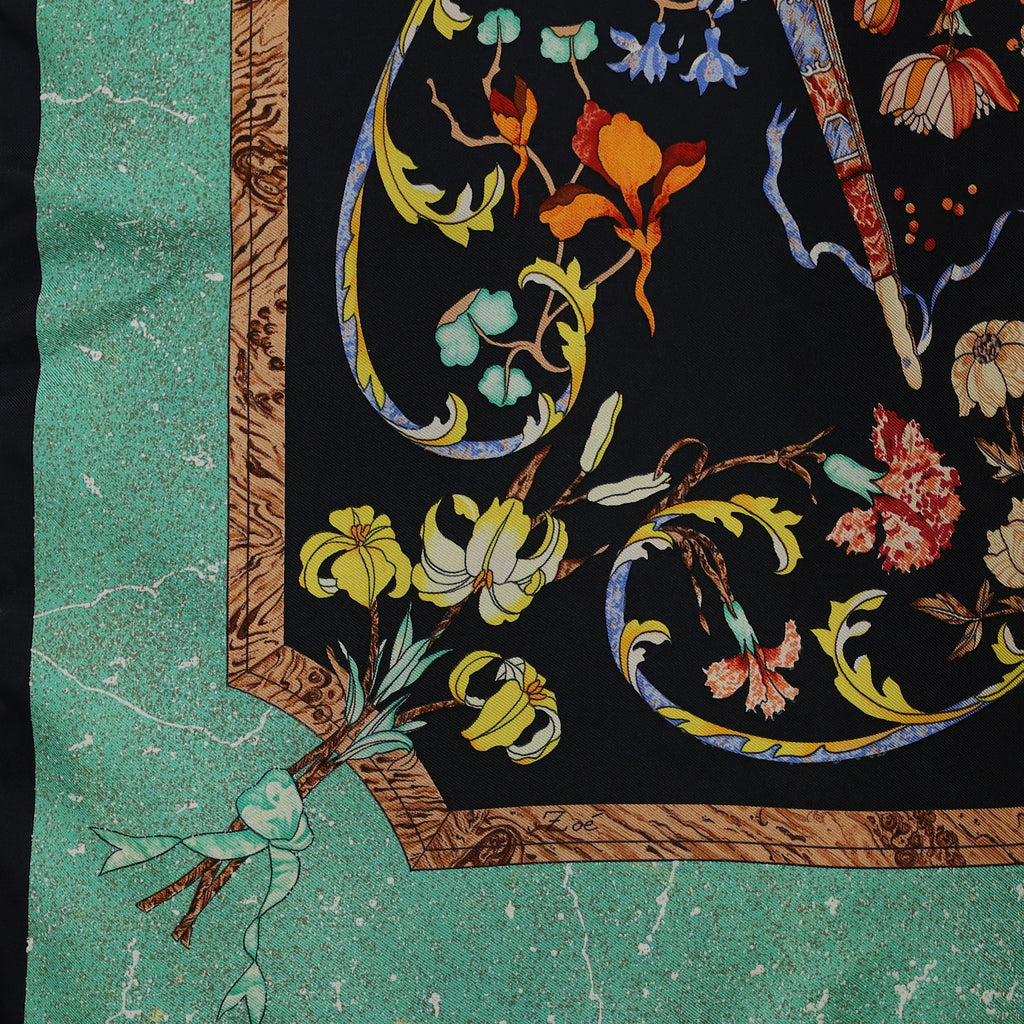 Hermès Pierres D’orient Et D’occident Silk Scarf