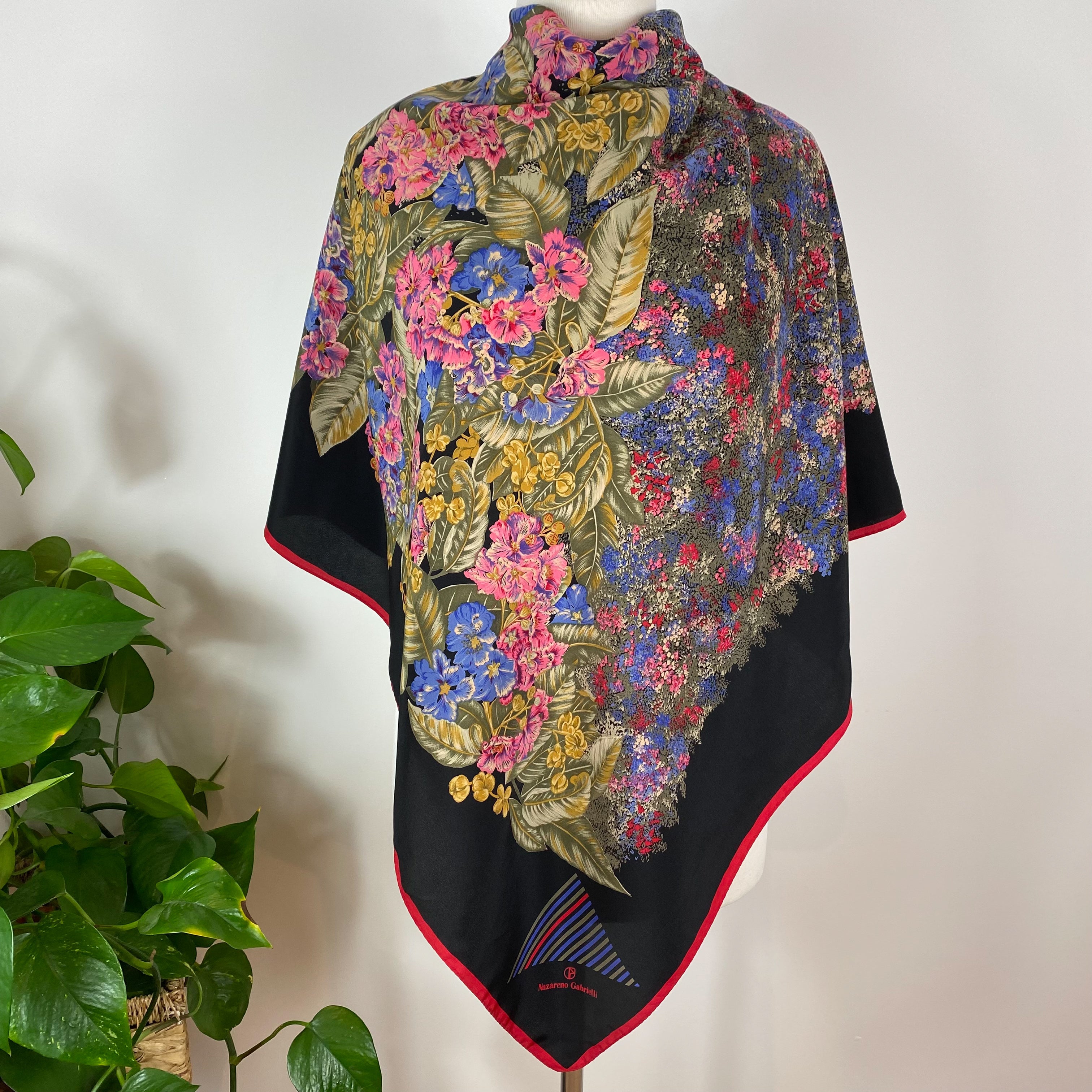 Nazareno Gabrielli Italian Silk Scarf