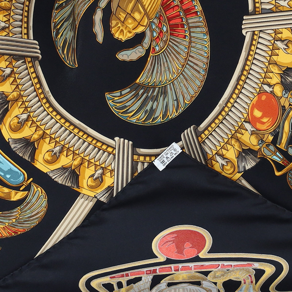 Hermès Égypte Silk Scarf